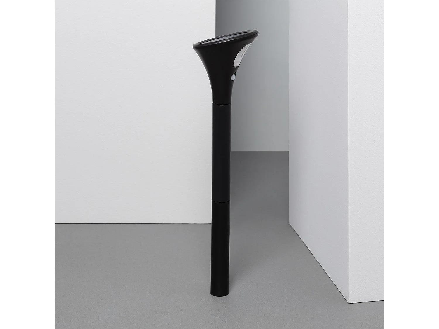 Pack 2 Balises LED Solaire Extérieure sur Piquet 60cm avec Détecteur de Présence PIR  3000K Blanc chaud