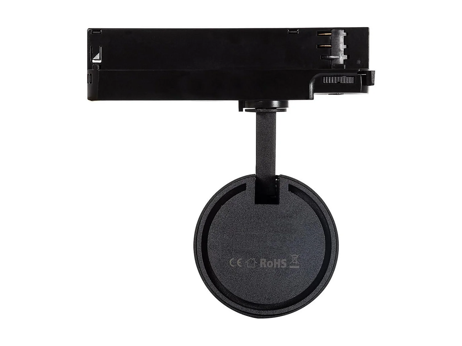 Spot LED sur Rail Triphasé 30-35-40W Lumo CCT Sélectionnable Noir (3000K - 4000K - 6000K) Sélectionnable (chaud-neutre-froid)