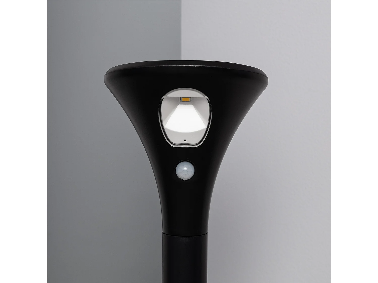 Box 2 Lampioncino con Picchetto Solare da Esterni LED con Picchetto da 60cm con Sensore di Movimento 6000K Bianco Freddo