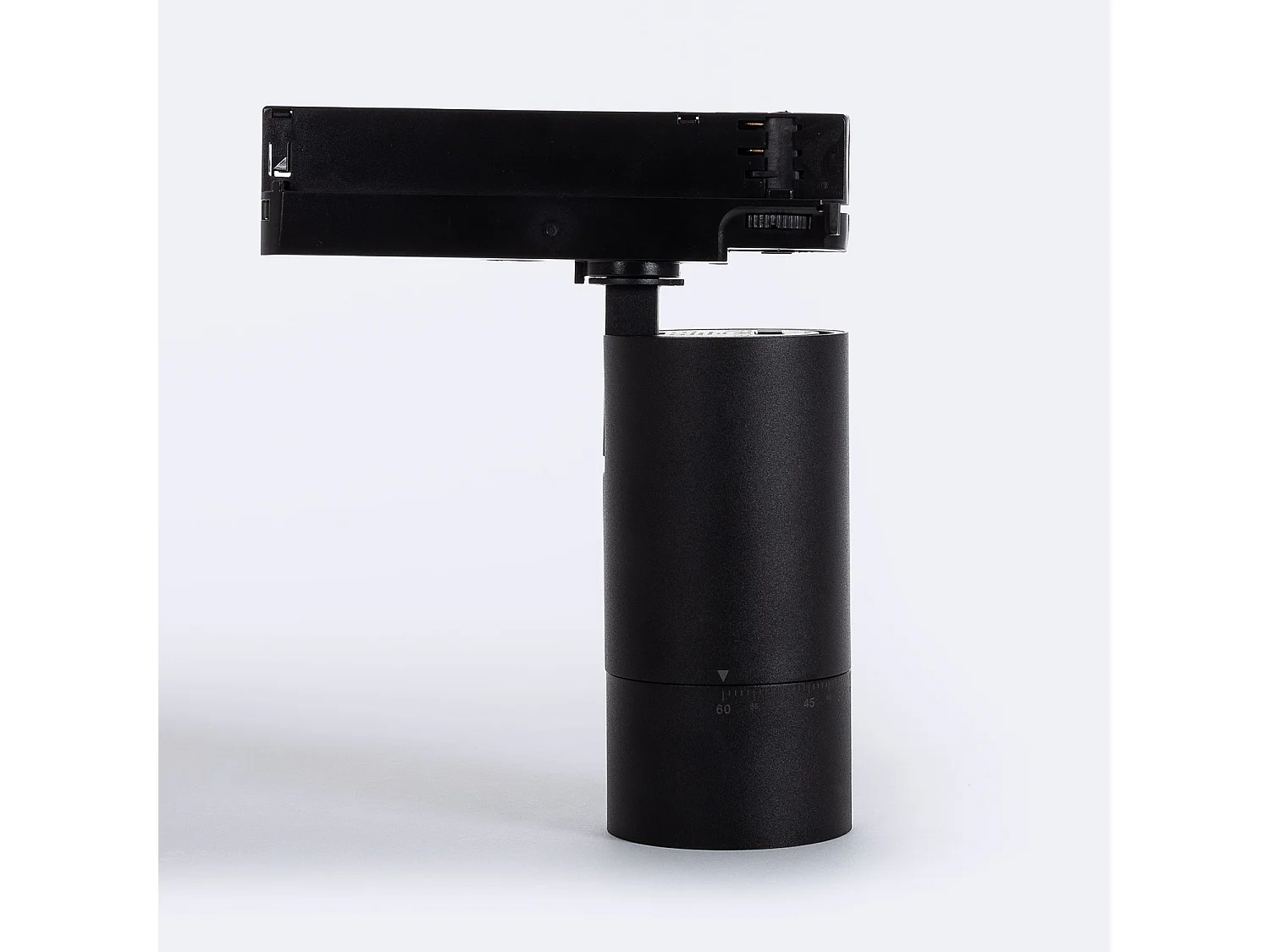 Spot LED sur Rail Triphasé 20W Wild CCT Sélectionnable Multi-Angle 24-60º Noir