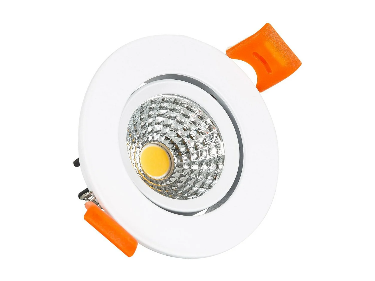 Spot Downlight LED 5W Rond COB CRI90 Coupe Ø 70 mm 4000K Blanc neutre
