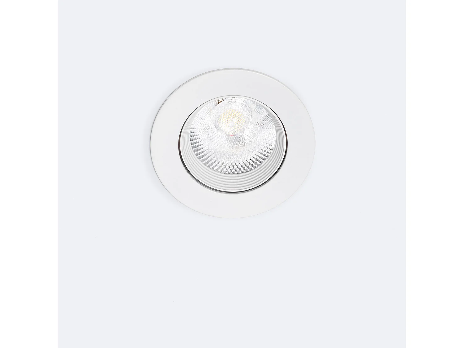 Spot Downlight LED 5W Rond COB CRI90 Coupe Ø 70 mm 4000K Blanc neutre