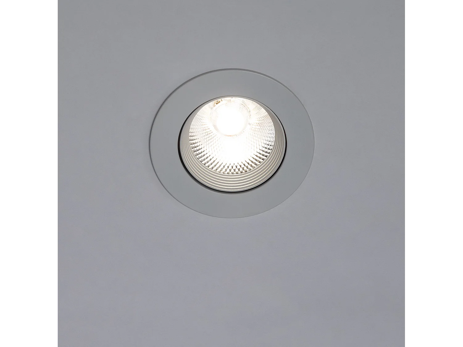 Spot Downlight LED 5W Rond COB CRI90 Coupe Ø 70 mm 4000K Blanc neutre