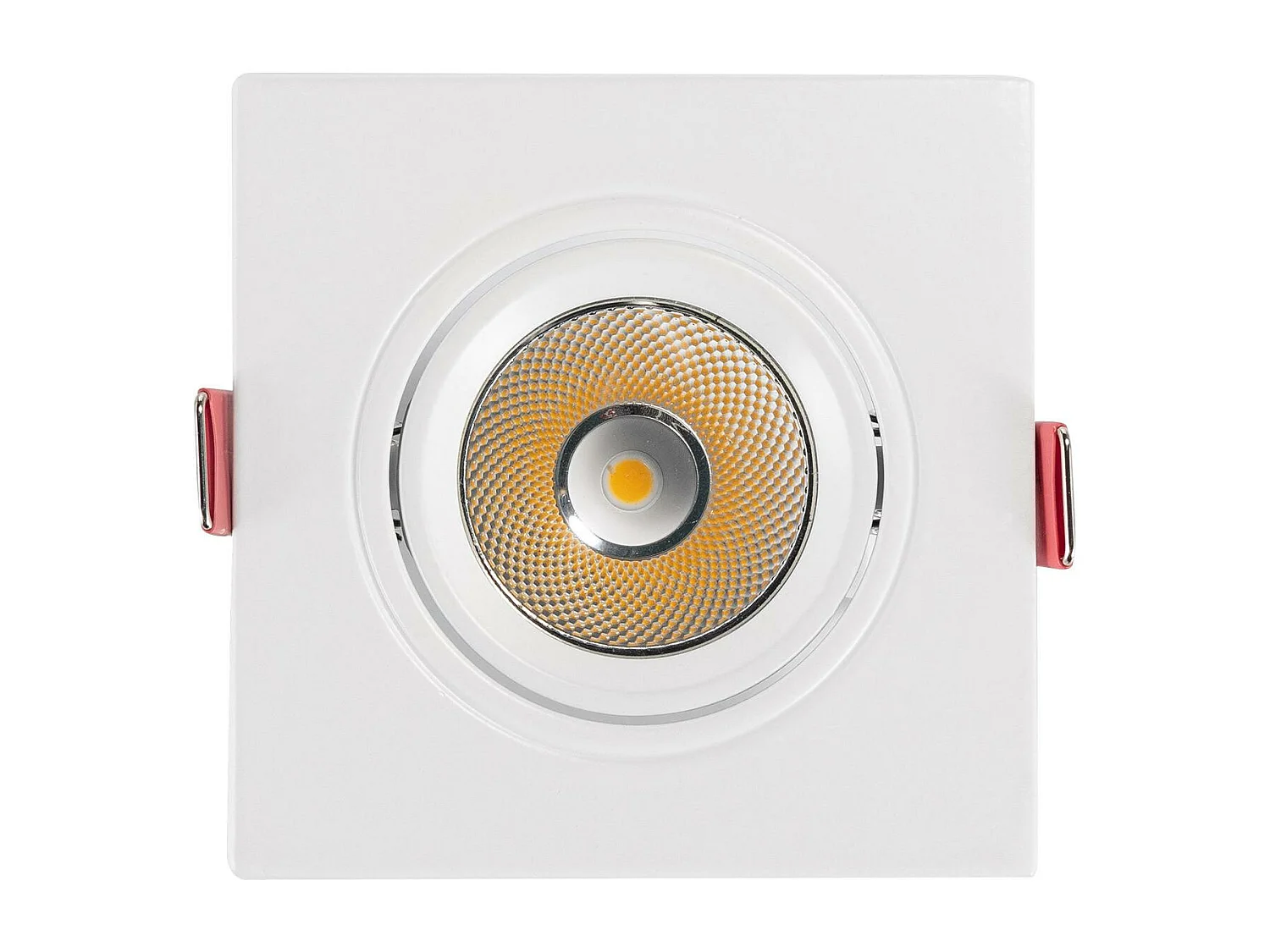 Pannello Downlight LED 5W Quadrato Madison Foro Ø 75mm 3000K Bianco Caldo