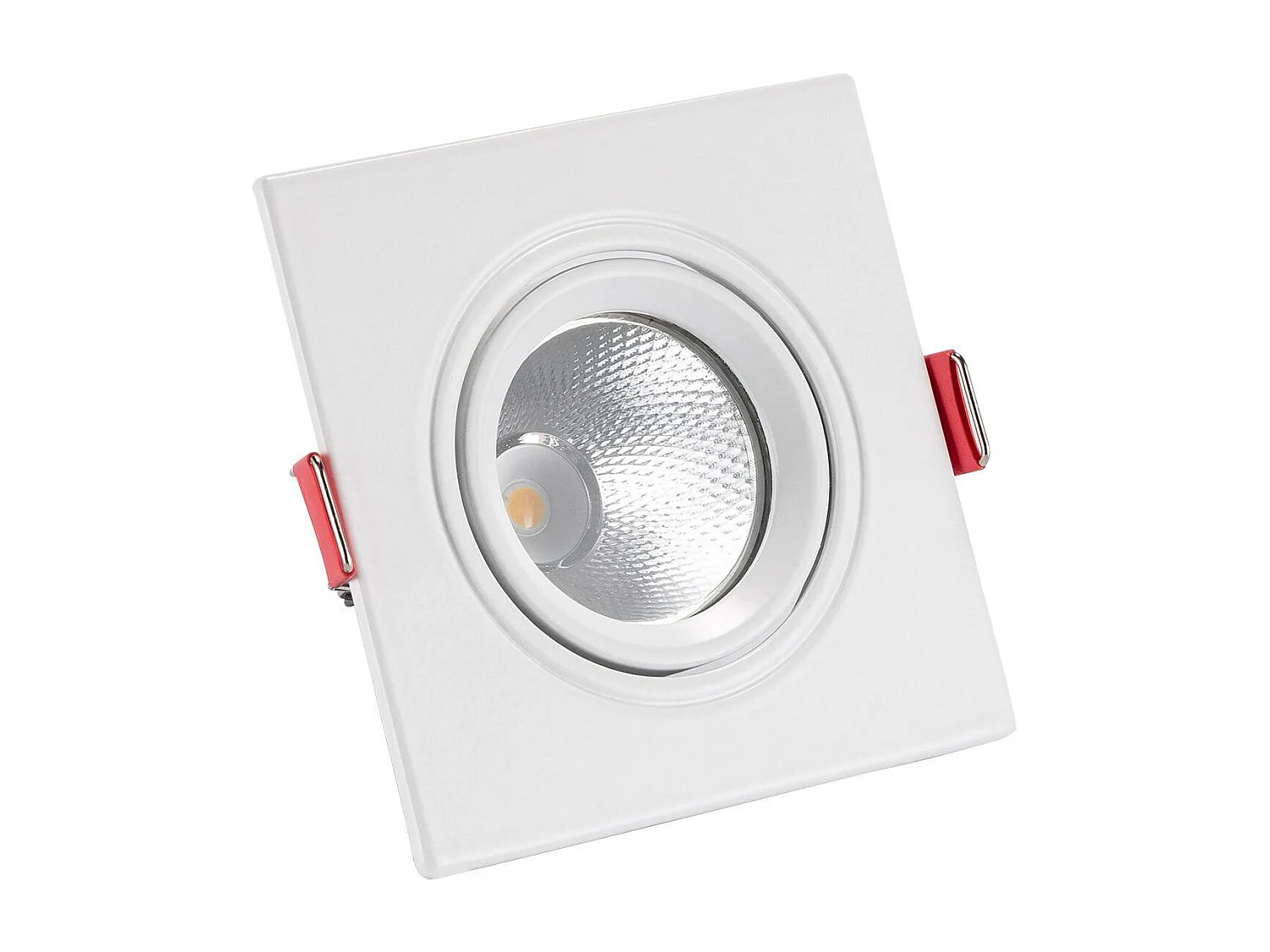 Foco Downlight LED 5W Cuadrado Madison Corte Ø 75 mm 3000K Blanco Cálido