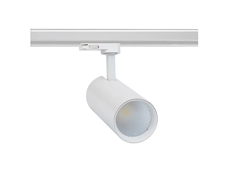 Spot LED sur Rail Triphasé 30W Bertha LIFUD Blanc 4000K Blanc neutre