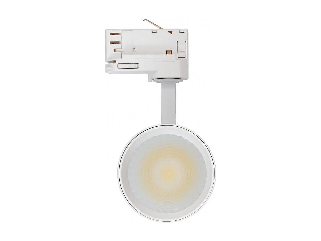 Spot LED sur Rail Triphasé 30W Bertha  Blanc 4000K Blanc neutre