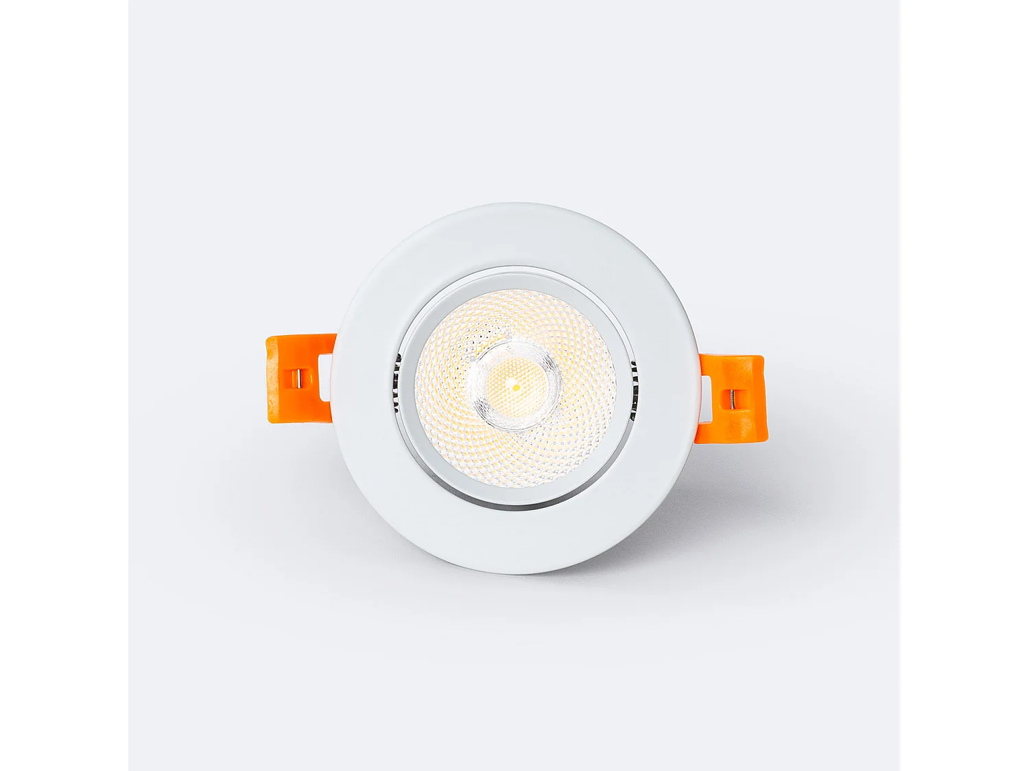 Spot Downlight LED 7W Rond COB CRI90 Coupe Ø 70 mm No Flicker 2700K Blanc chaud
