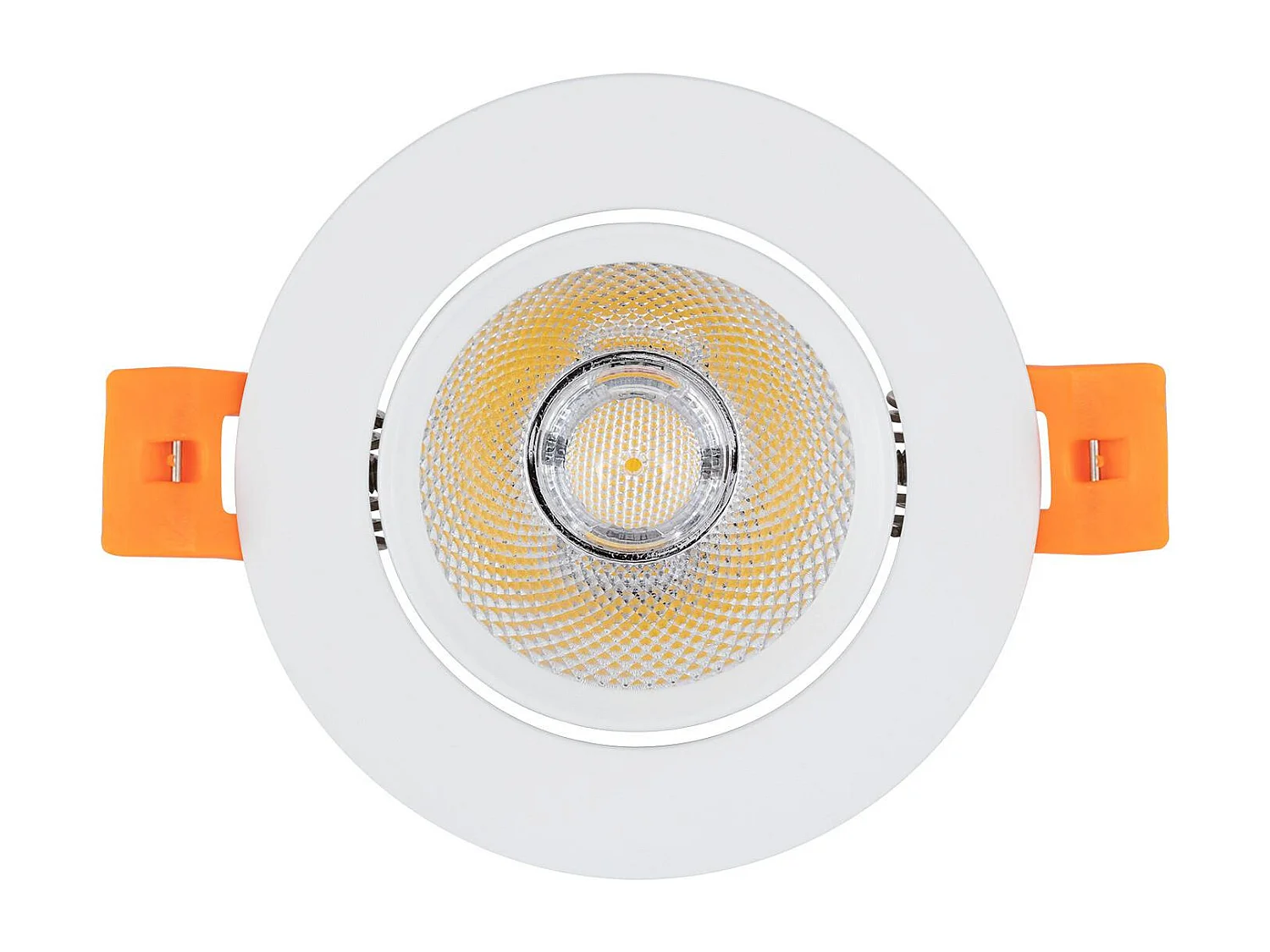 Spot Downlight LED 7W Rond COB CRI90 Coupe Ø 70 mm No Flicker 2700K Blanc chaud