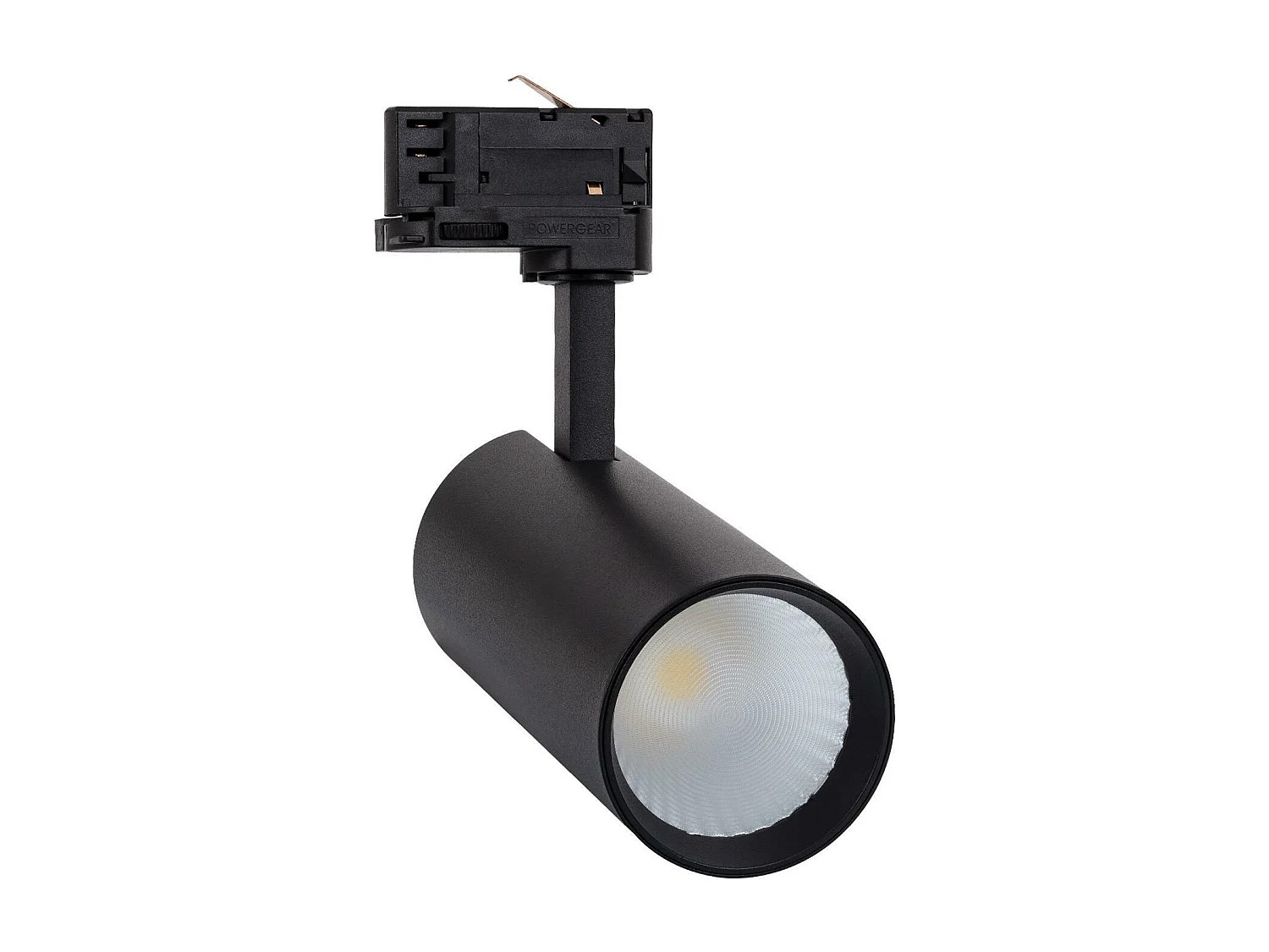 Spot LED sur Rail Triphasé 30W Bertha CCT Sélectionnable Noir (3000K - 4000K - 6000K) Sélectionnable (chaud-neutre-froid)