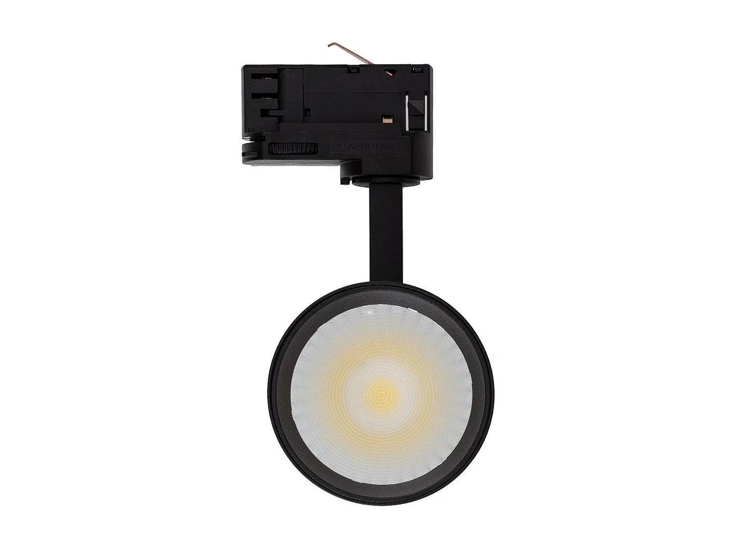 Spot LED sur Rail Triphasé 30W Bertha CCT Sélectionnable Noir 3000K - 4000K - 6000K Sélectionnable (chaud-neutre-froid)