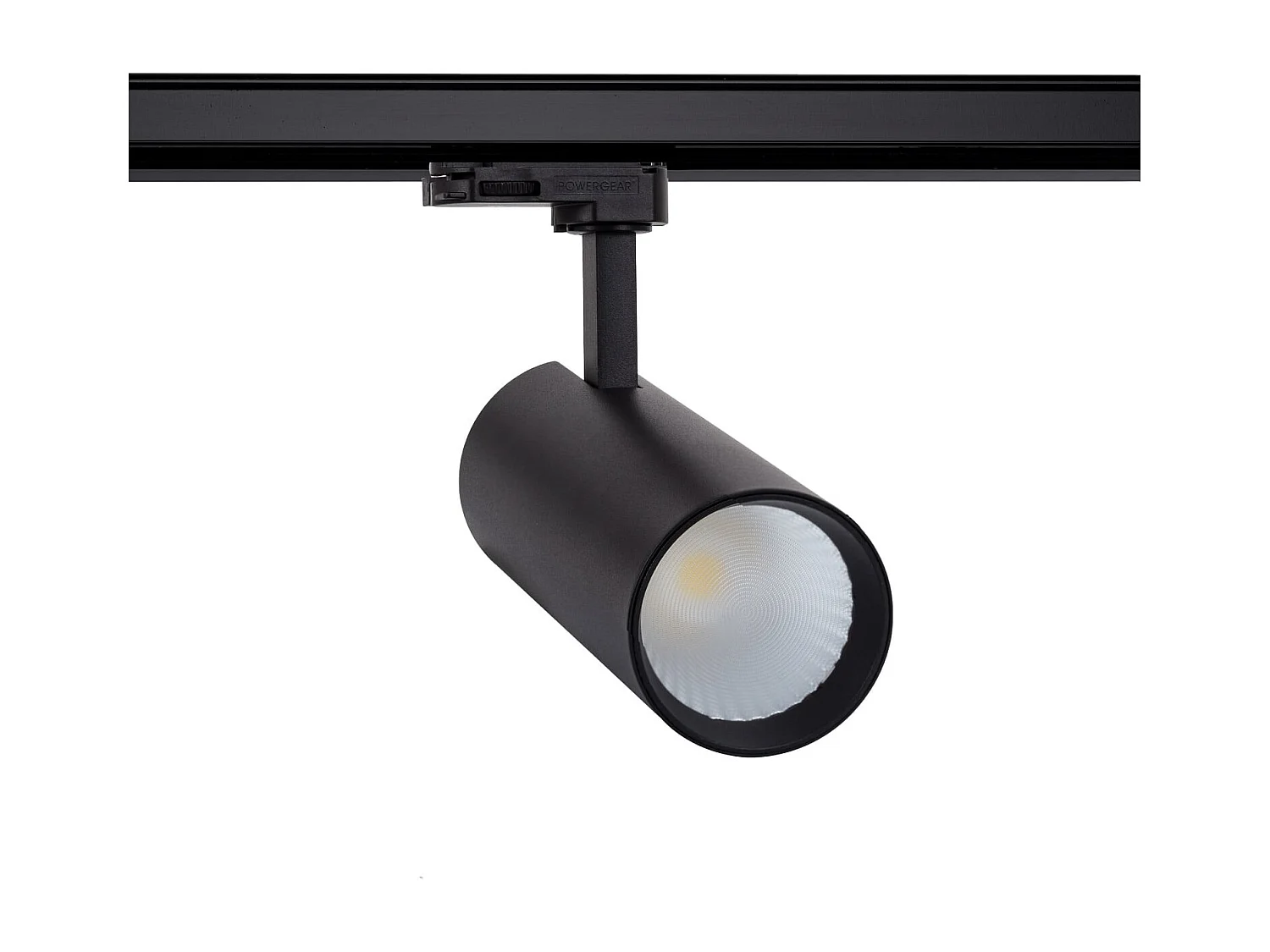 Spot LED sur Rail Triphasé 30W Bertha CCT Sélectionnable Noir 3000K - 4000K - 6000K Sélectionnable (chaud-neutre-froid)