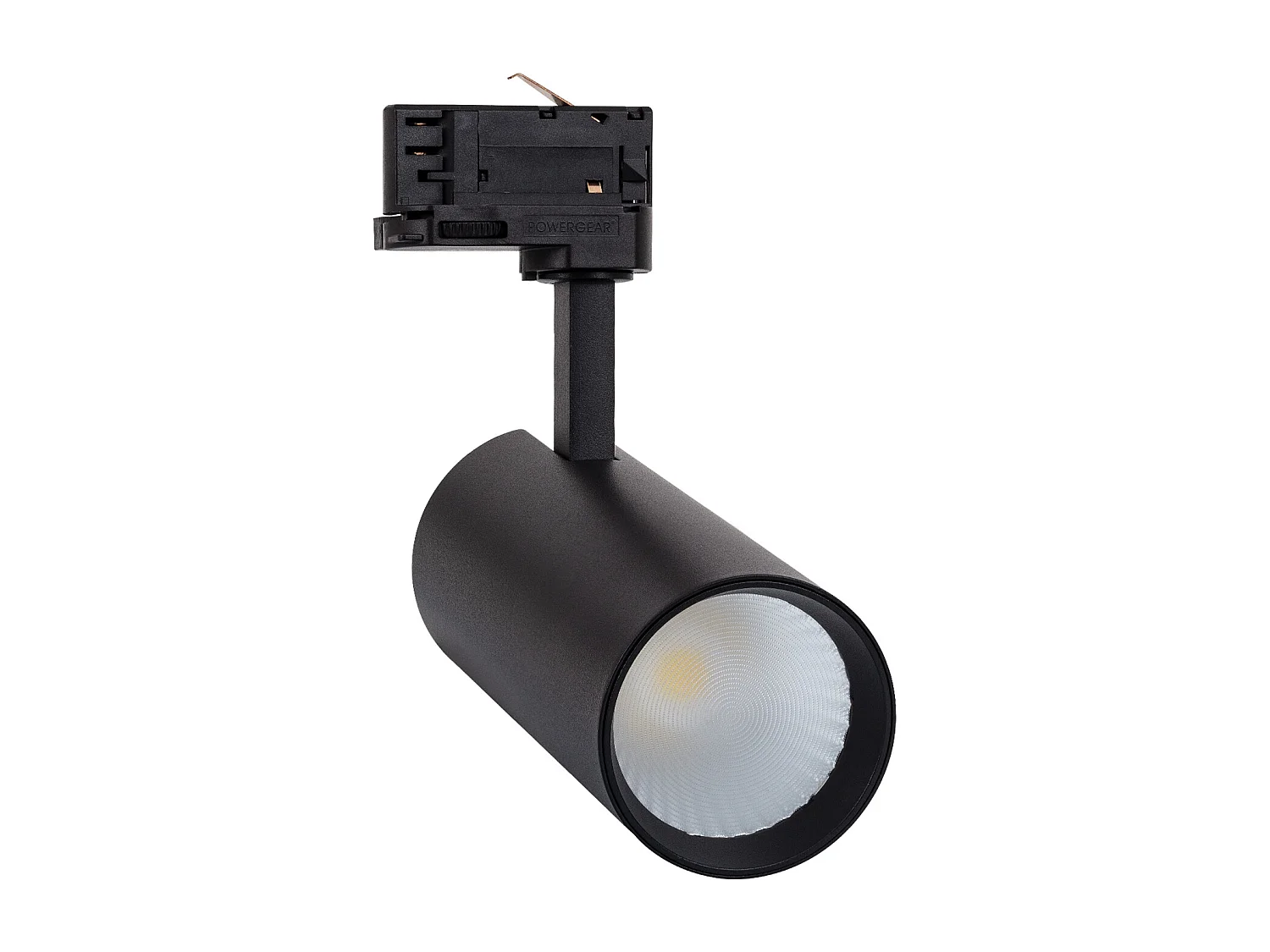 Spot LED sur Rail Triphasé 30W Bertha CCT Sélectionnable Noir 3000K - 4000K - 6000K Sélectionnable (chaud-neutre-froid)