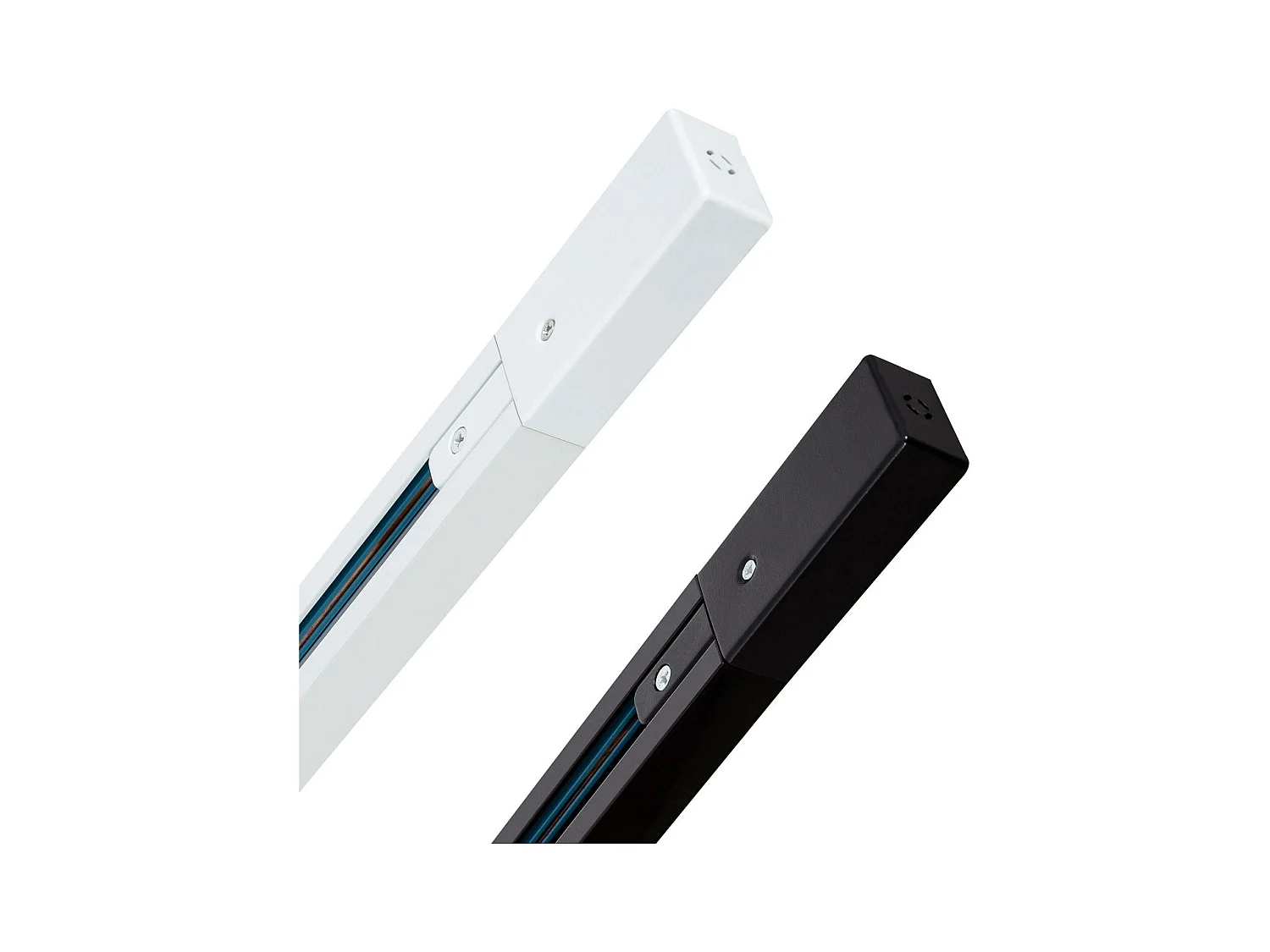 Rail Monophasé UltraPower 2 Mètres pour Spots LED  Noir