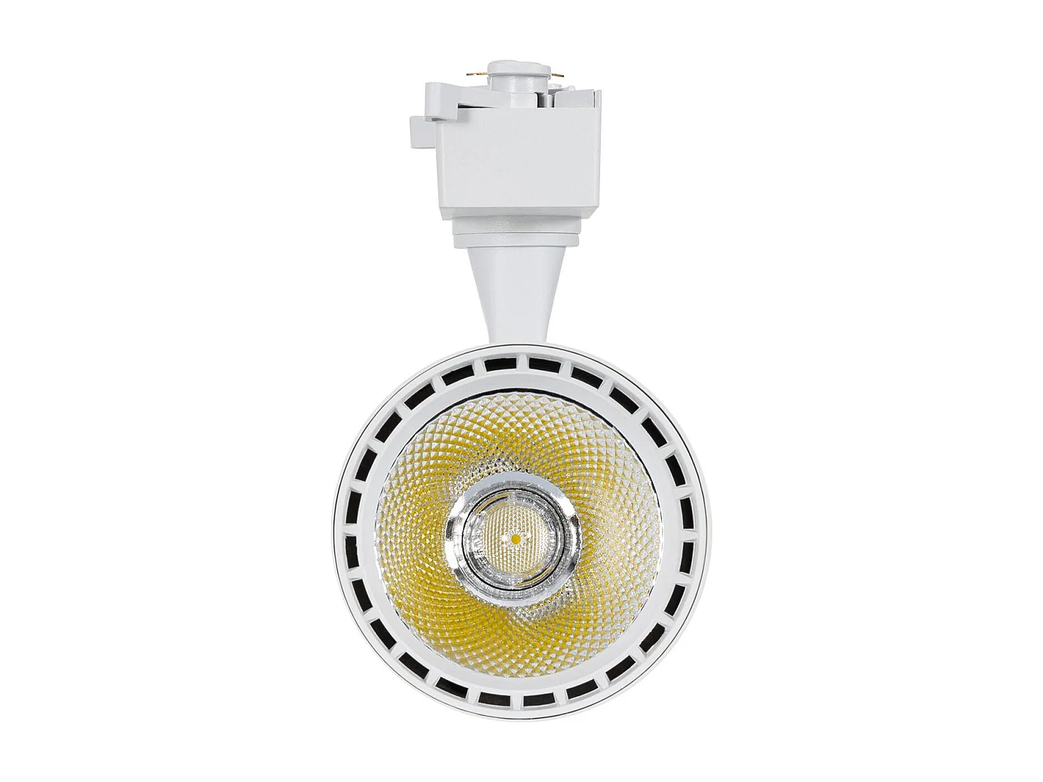Spot LED sur Rail Monophasé 30W Bron Blanc 3000K Blanc chaud