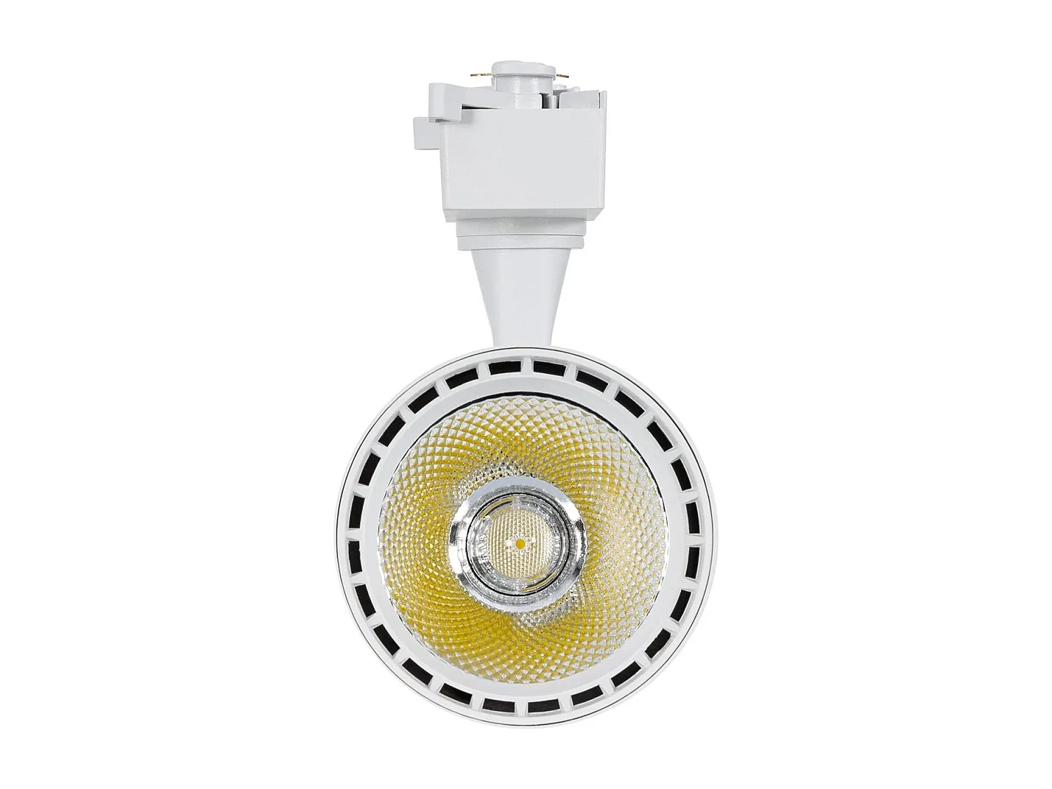 Spot LED sur Rail Monophasé 30W Bron Blanc 3000K Blanc chaud