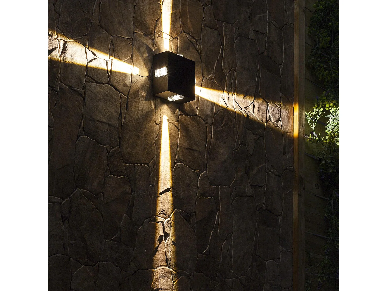 Baliza Exterior LED 4W Superficie Pared Agora 3000K Blanco Cálido