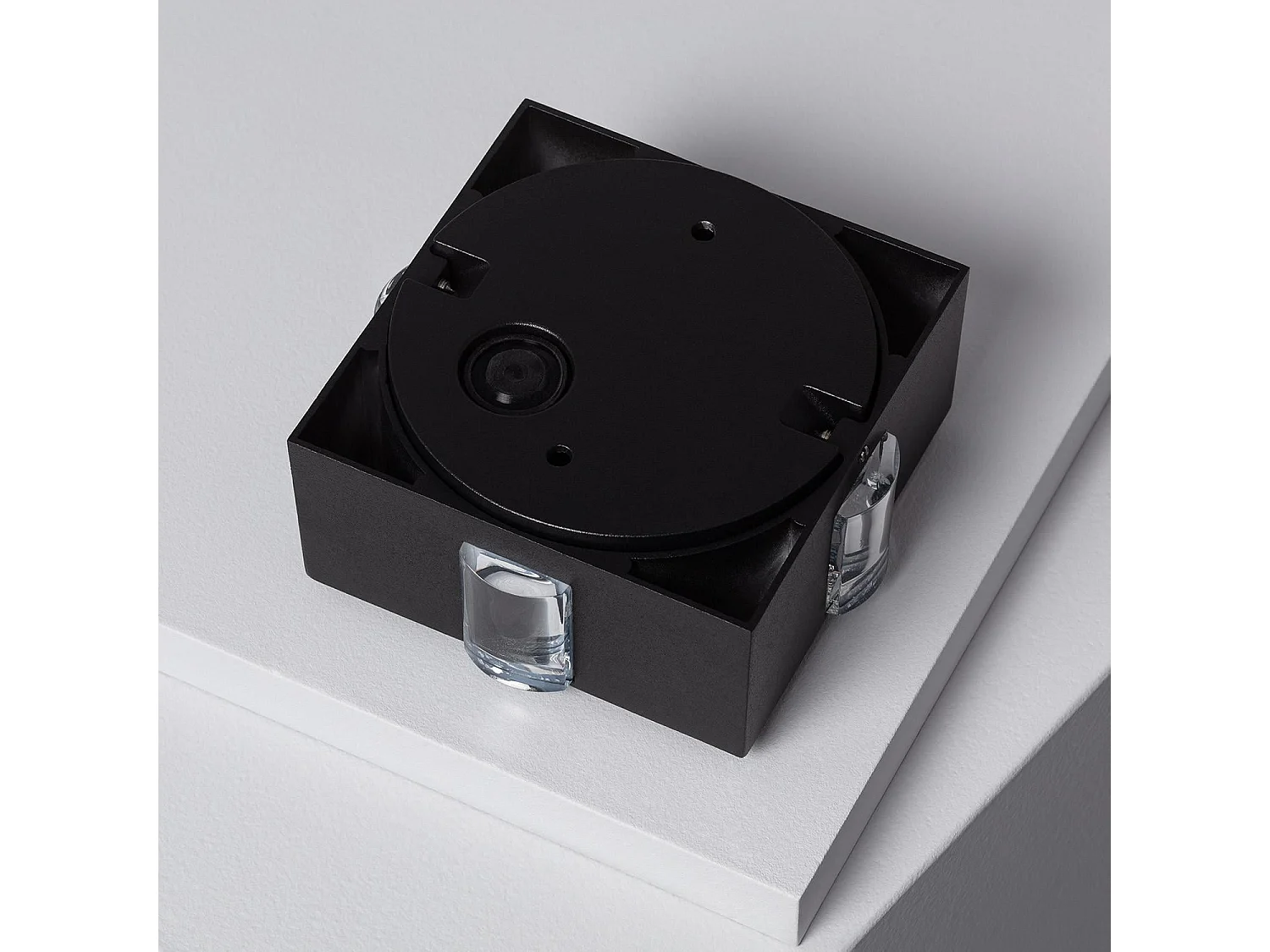 Balise Murale Extérieure LED 4W Saillie Aluminium Agora 3000K Blanc chaud