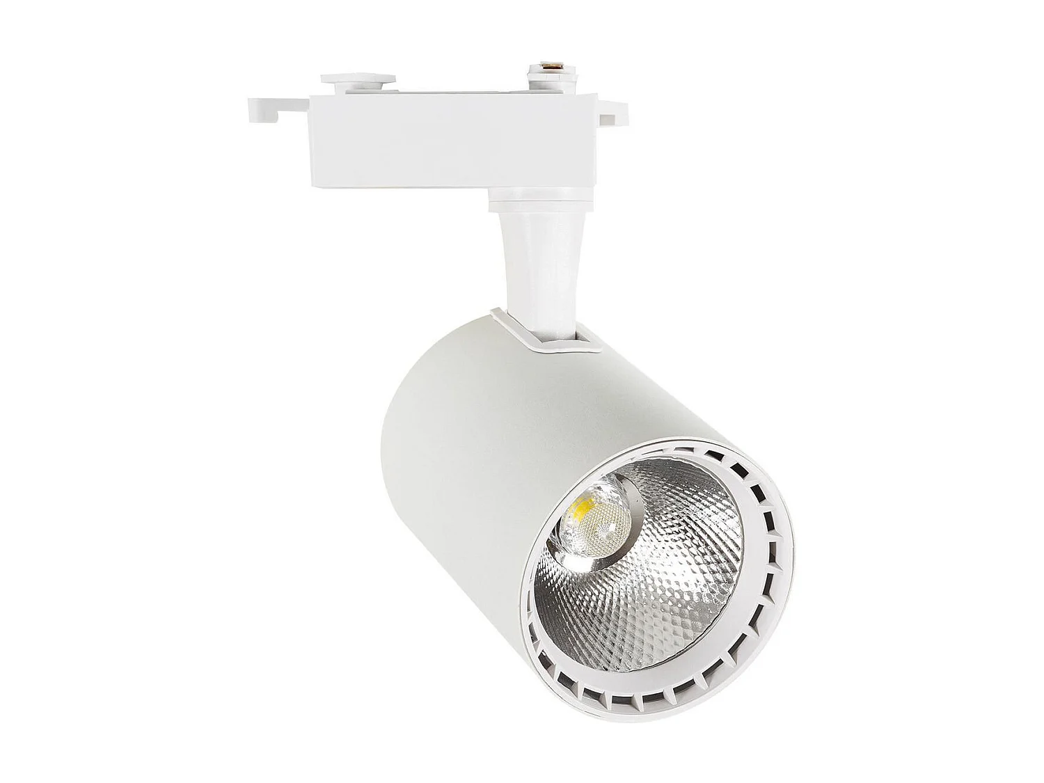 Spot LED sur Rail Monophasé 20W Bron Blanc 3000K Blanc chaud