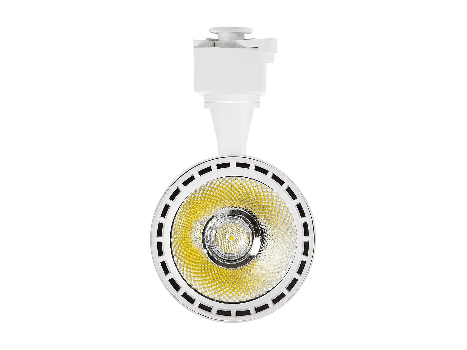 Spot LED sur Rail Monophasé 20W Bron Blanc 3000K Blanc chaud