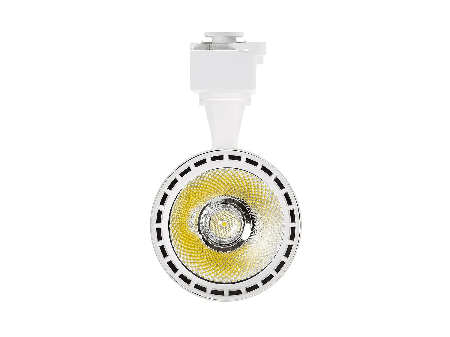 Spot LED sur Rail Monophasé 20W Bron Blanc 3000K Blanc chaud