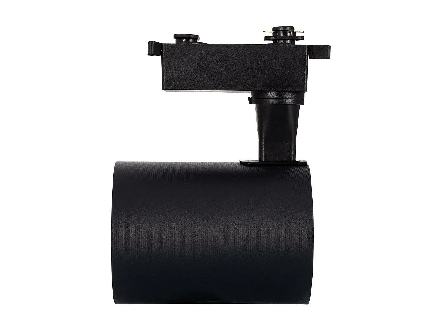 Spot LED sur Rail Monophasé 20W Bron Noir 3000K Blanc chaud