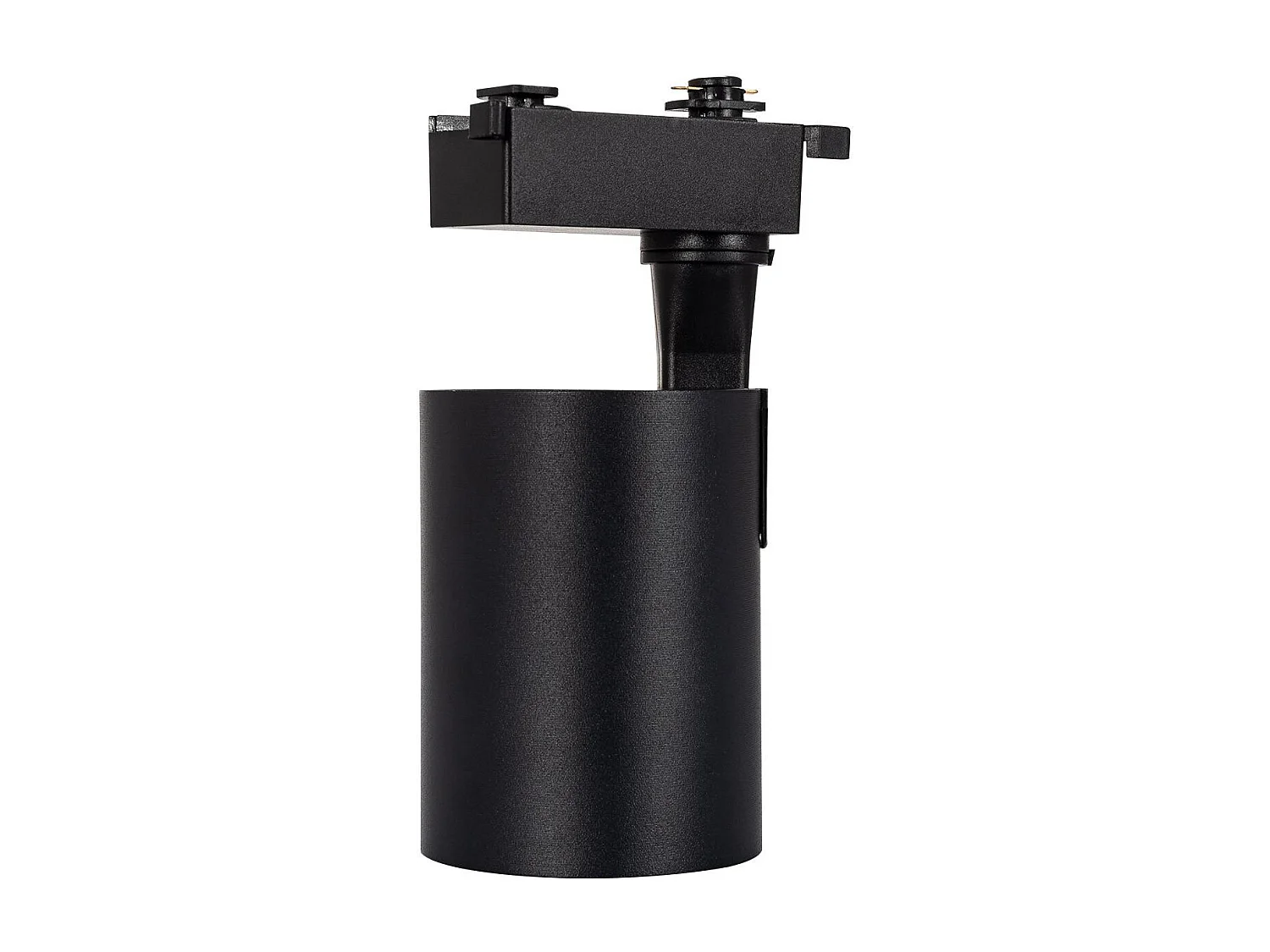 Spot LED sur Rail Monophasé 20W Bron Noir 3000K Blanc chaud