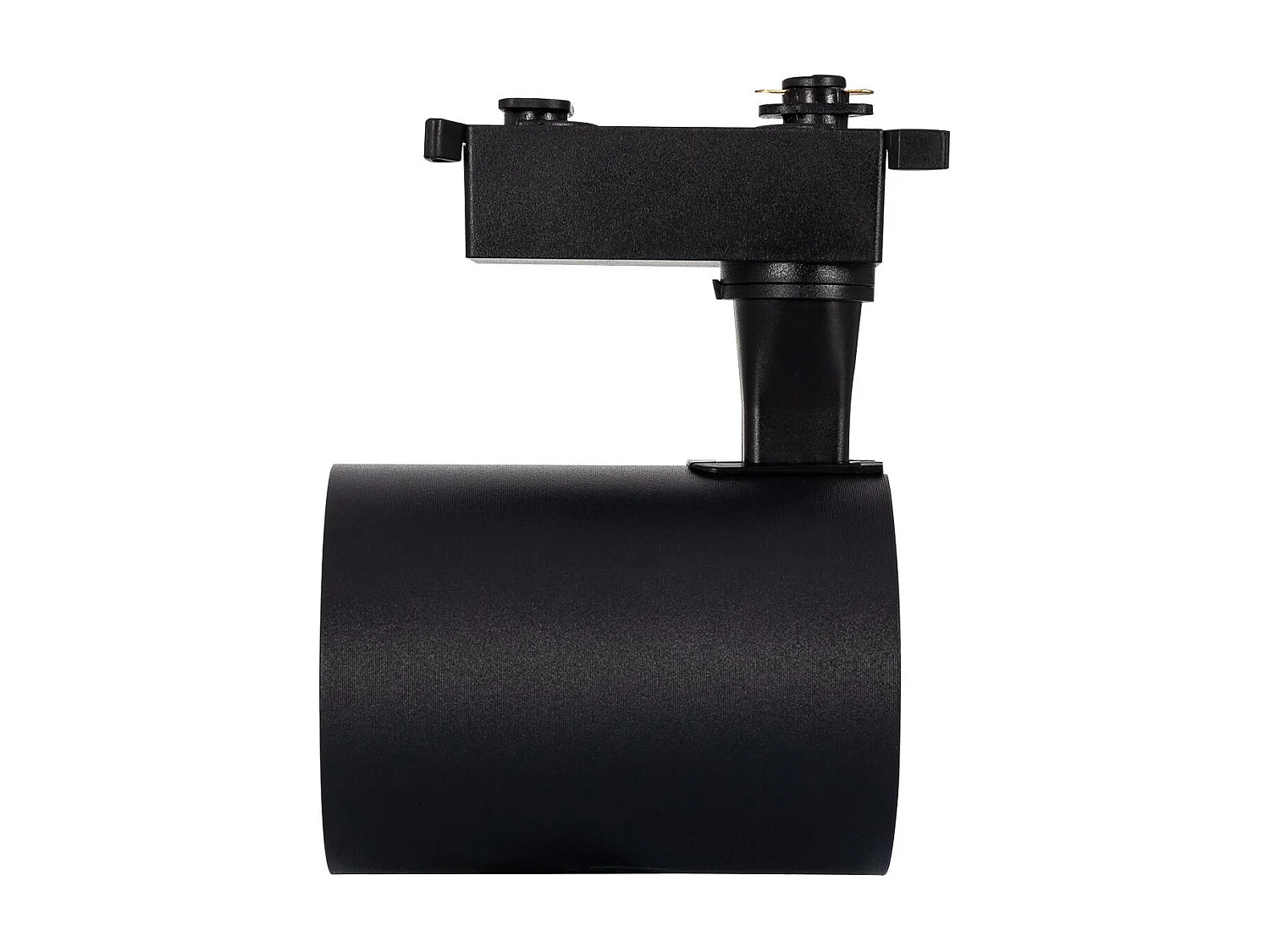Spot LED sur Rail Monophasé 20W Bron Noir 3000K Blanc chaud