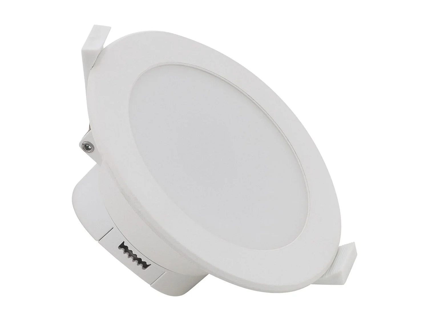 Downlight LED 15W Circolare Bagno IP44 Foro Ø 115mm 2700K Bianco Caldo