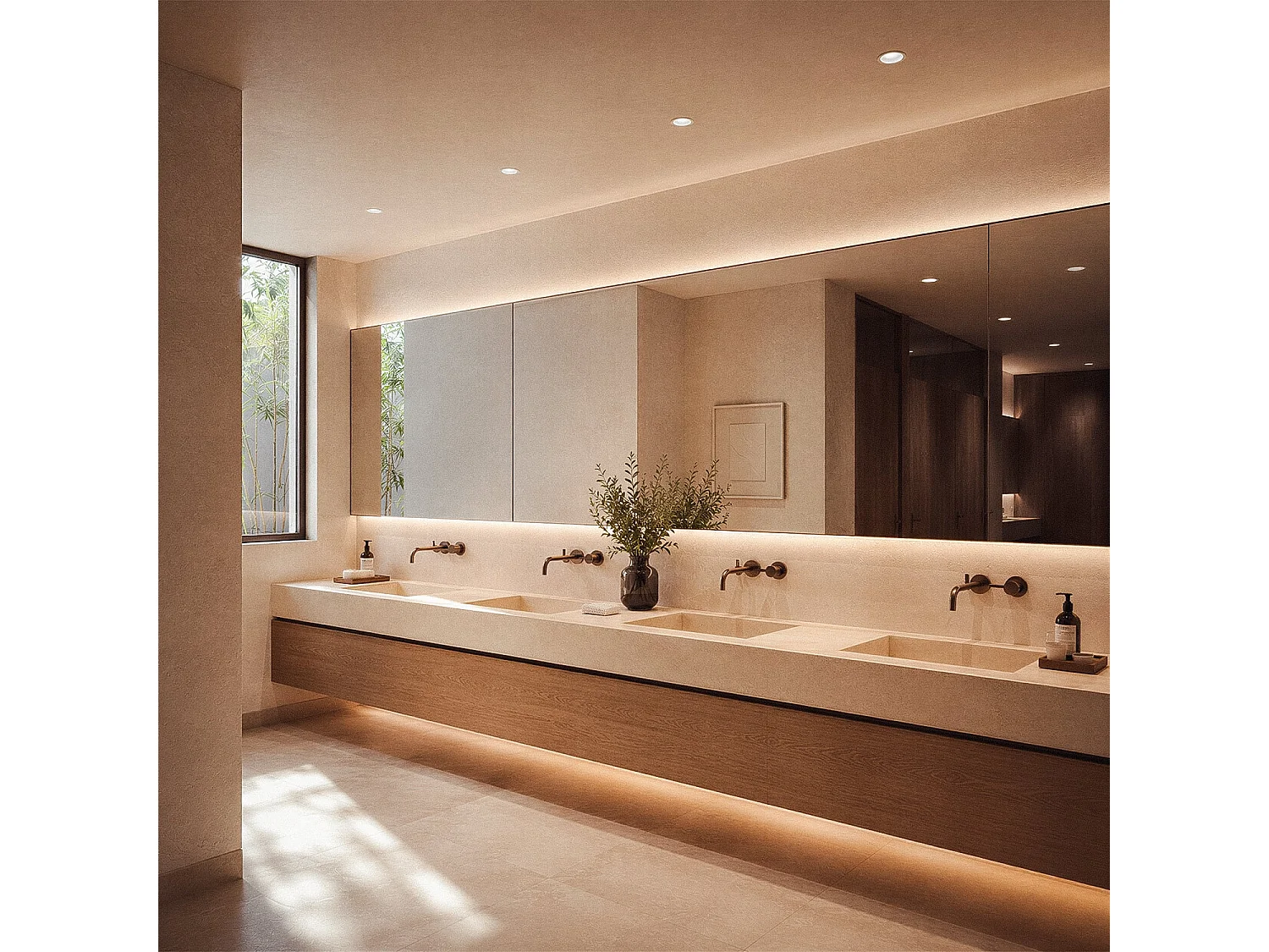 Downlight LED 15W Circular Baño IP44 Corte Ø 115 mm 2700K Blanco Cálido