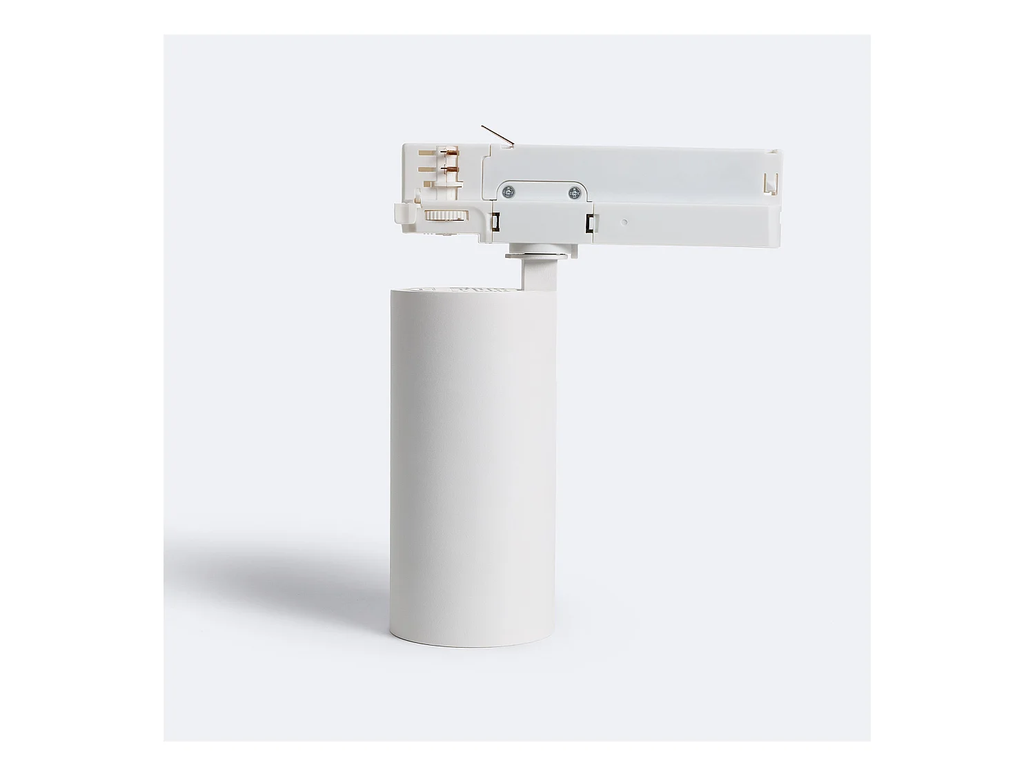 Spot LED sur Rail Triphasé 30W Fasano Dimmable CCT Sélectionnable Blanc (2700K - 3200K - 4000K) Sélectionnable
