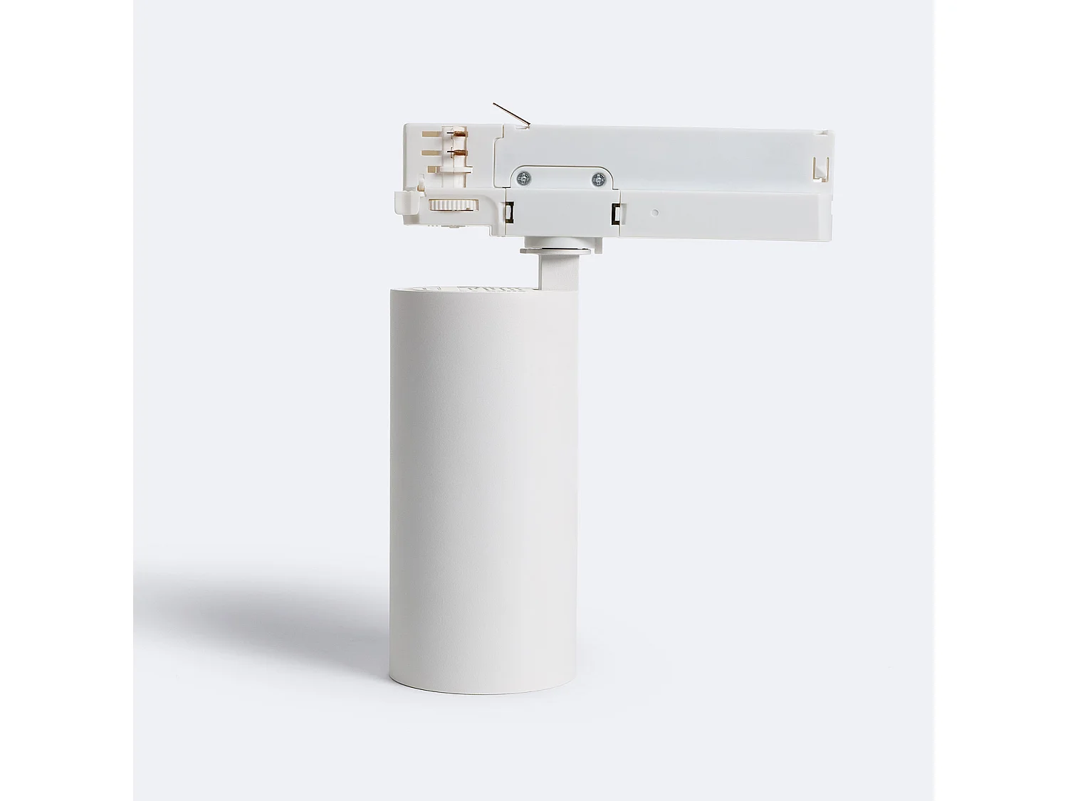 Spot LED sur Rail Triphasé 30W Fasano Dimmable CCT Sélectionnable Blanc 2700K - 3200K - 4000K Sélectionnable