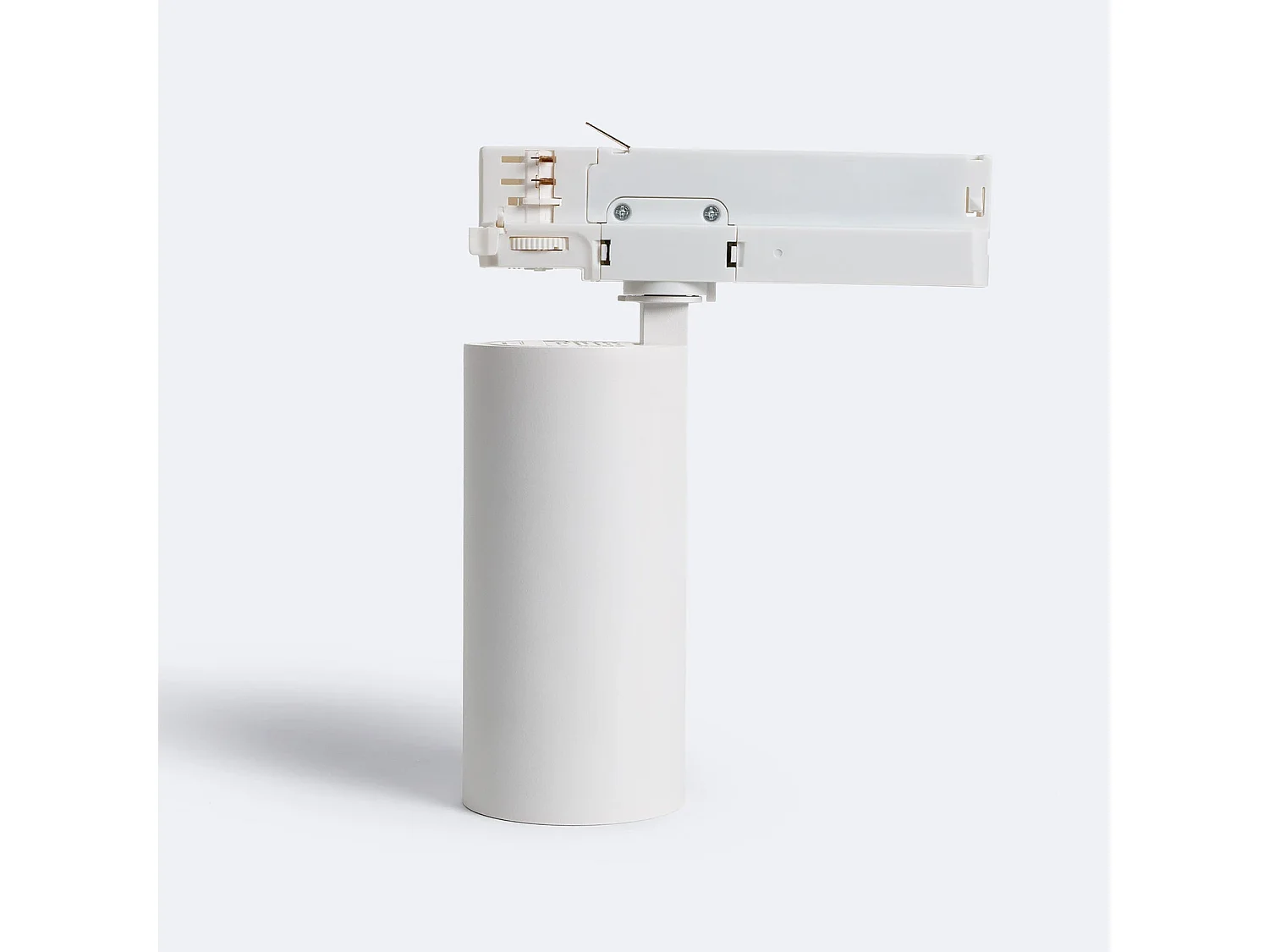 Spot LED sur Rail Triphasé 30W Fasano Dimmable CCT Sélectionnable Blanc 2700K - 3200K - 4000K Sélectionnable