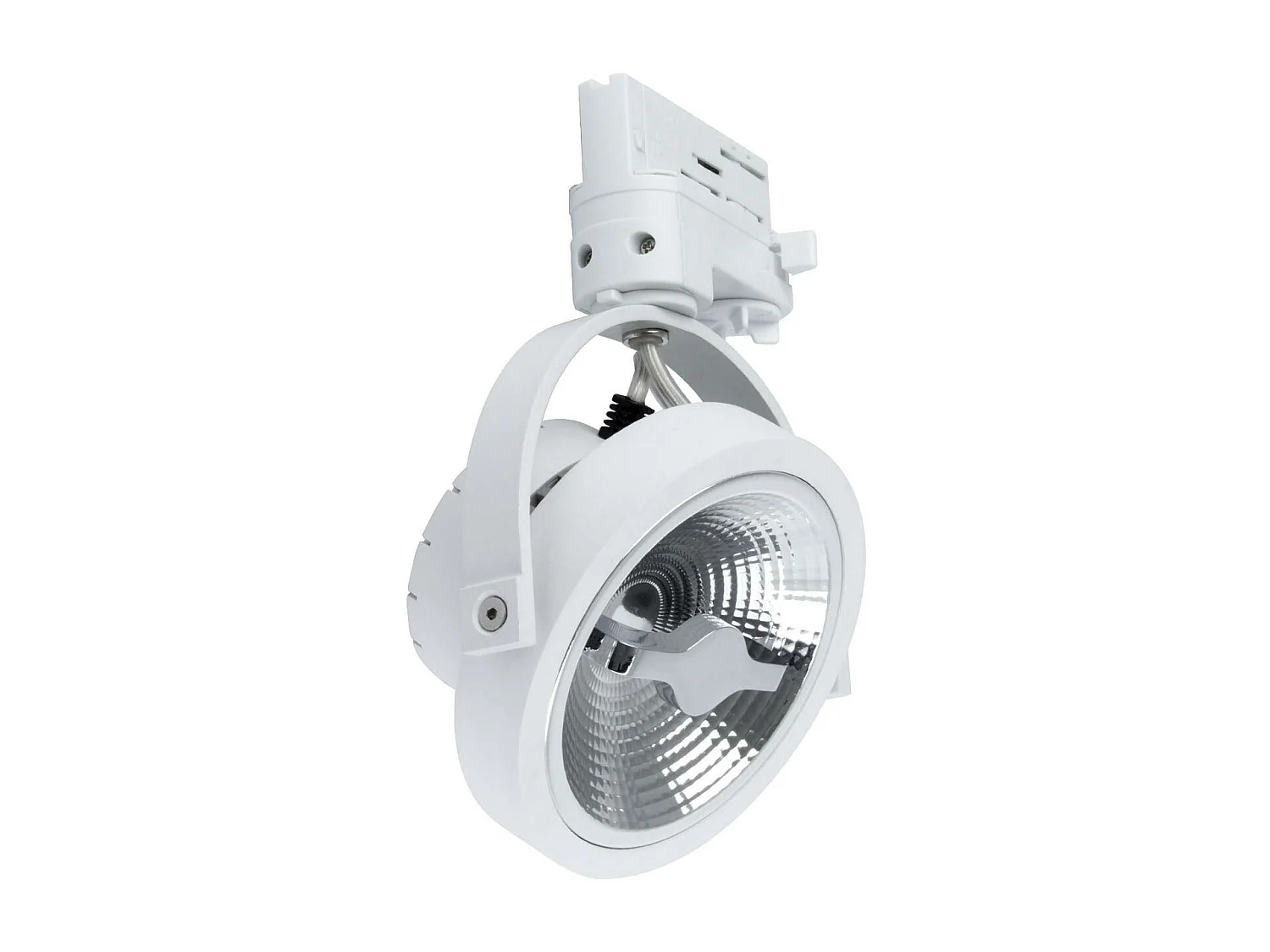 Spot LED sur Rail Triphasé CREE AR111 15W Dimmable Blanc 5500K Blanc froid