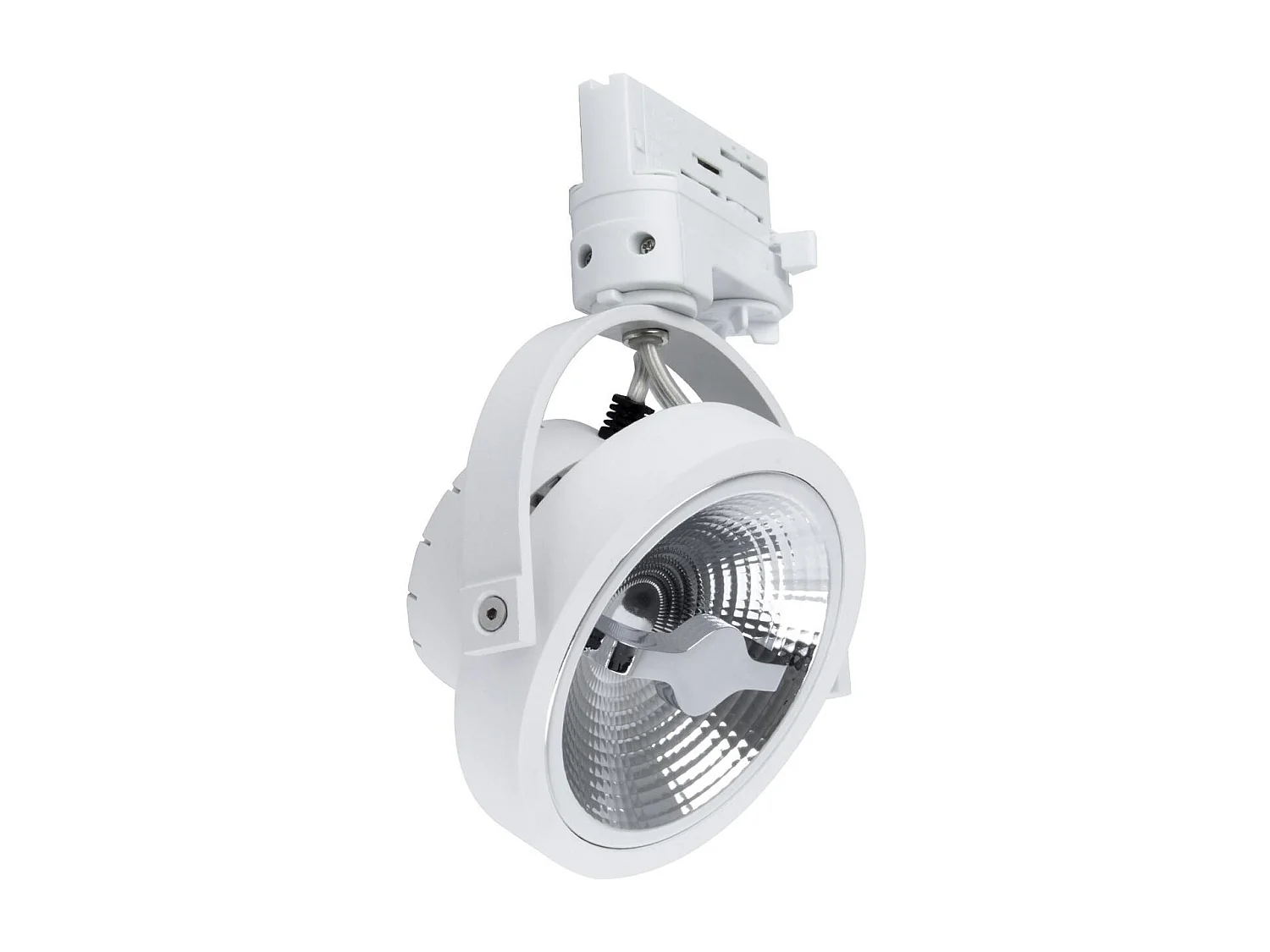 Spot LED sur Rail Triphasé CREE AR111 15W Dimmable Blanc 5500K Blanc froid