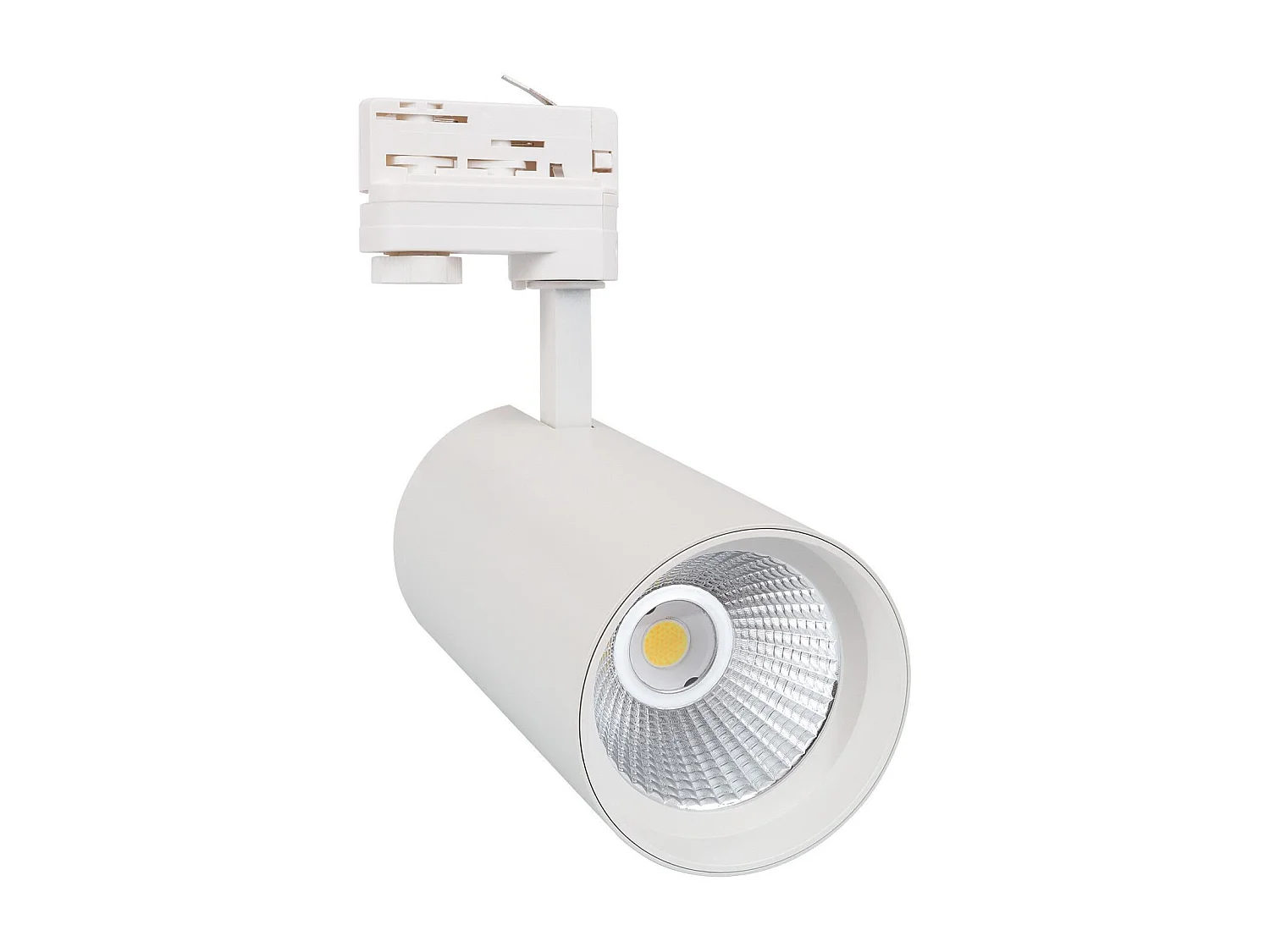 Spot LED sur Rail Triphasé 30W d'Angelo  Blanc 3000K Blanc chaud