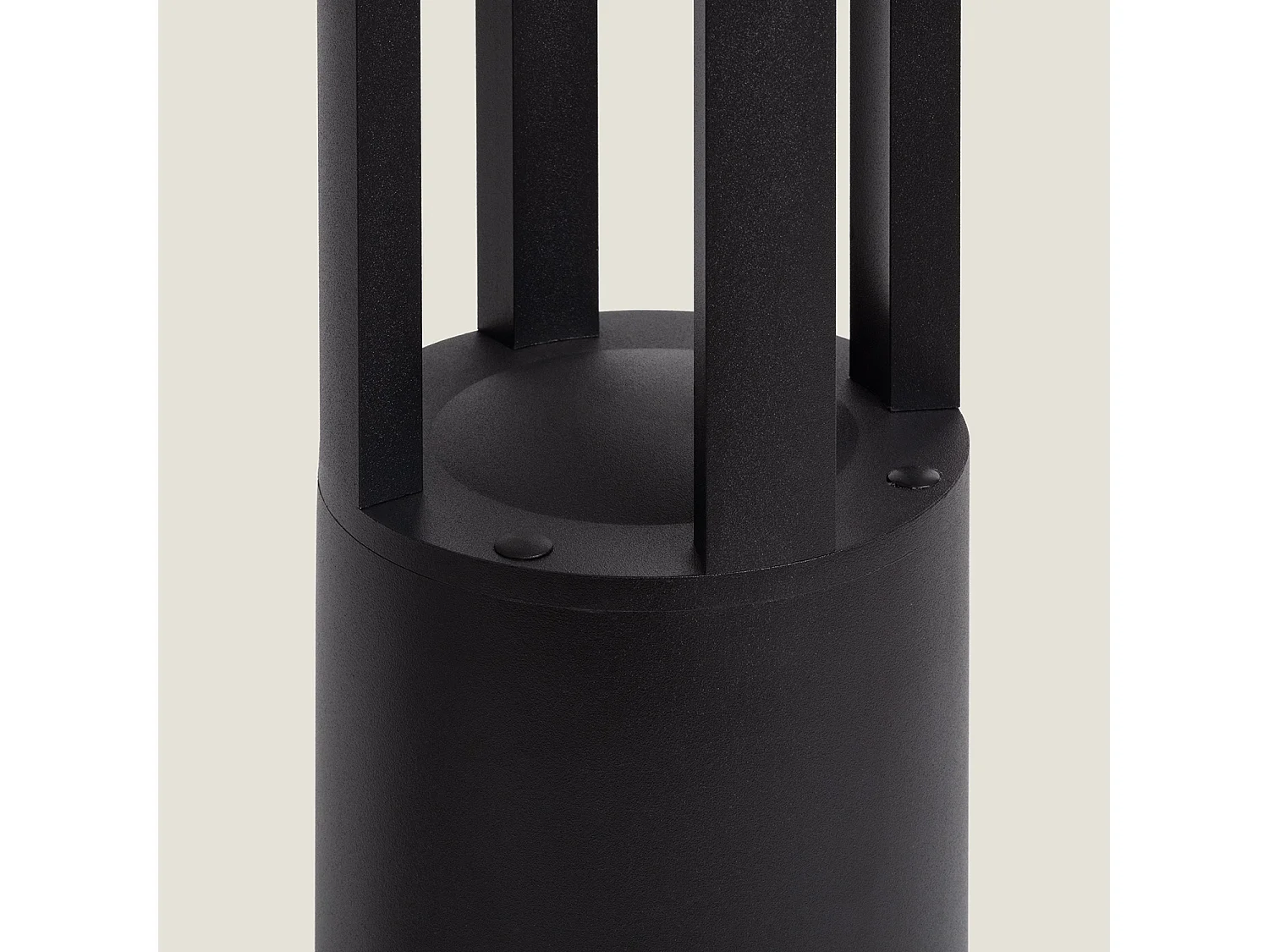 Balise LED Solaire Extérieure 1.5W en Saillie sur Pied 80cm Siparia 3000K Blanc chaud