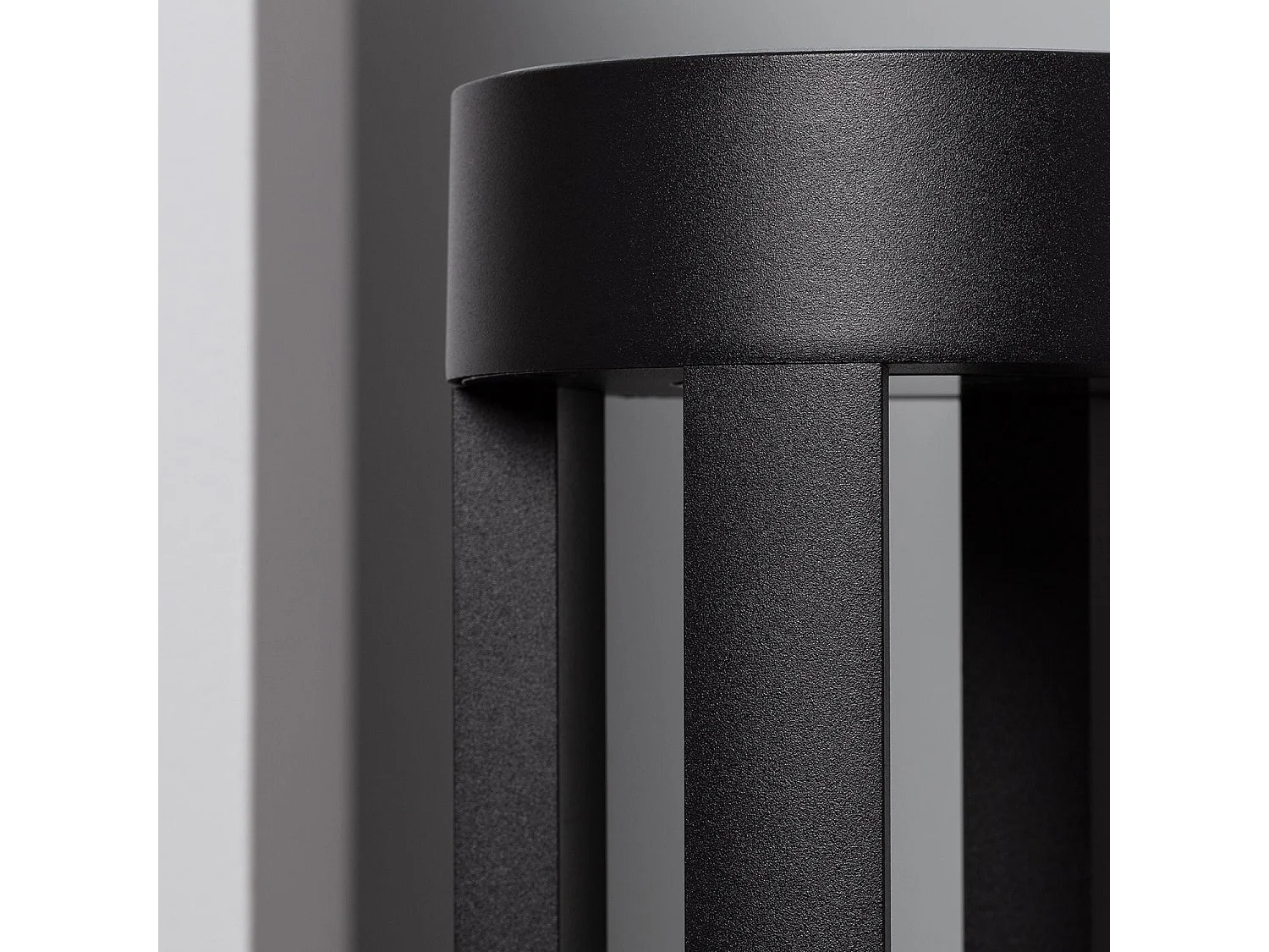 Balise LED Solaire Extérieure 1.5W en Saillie sur Pied 80cm Siparia 3000K Blanc chaud