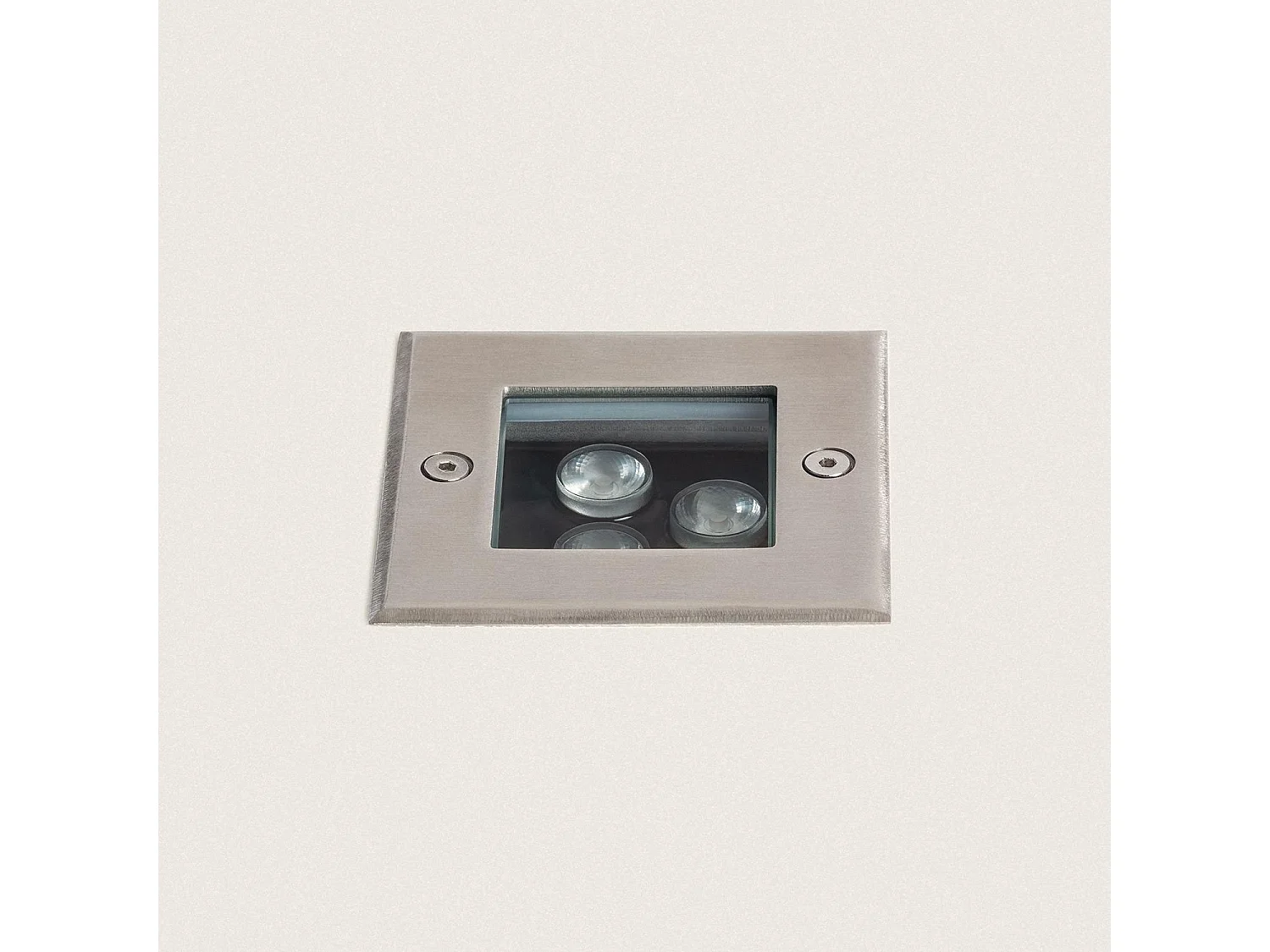 Balise Extérieure LED Encastrable au Sol Carrée Utopia 3W 3000K Blanc chaud