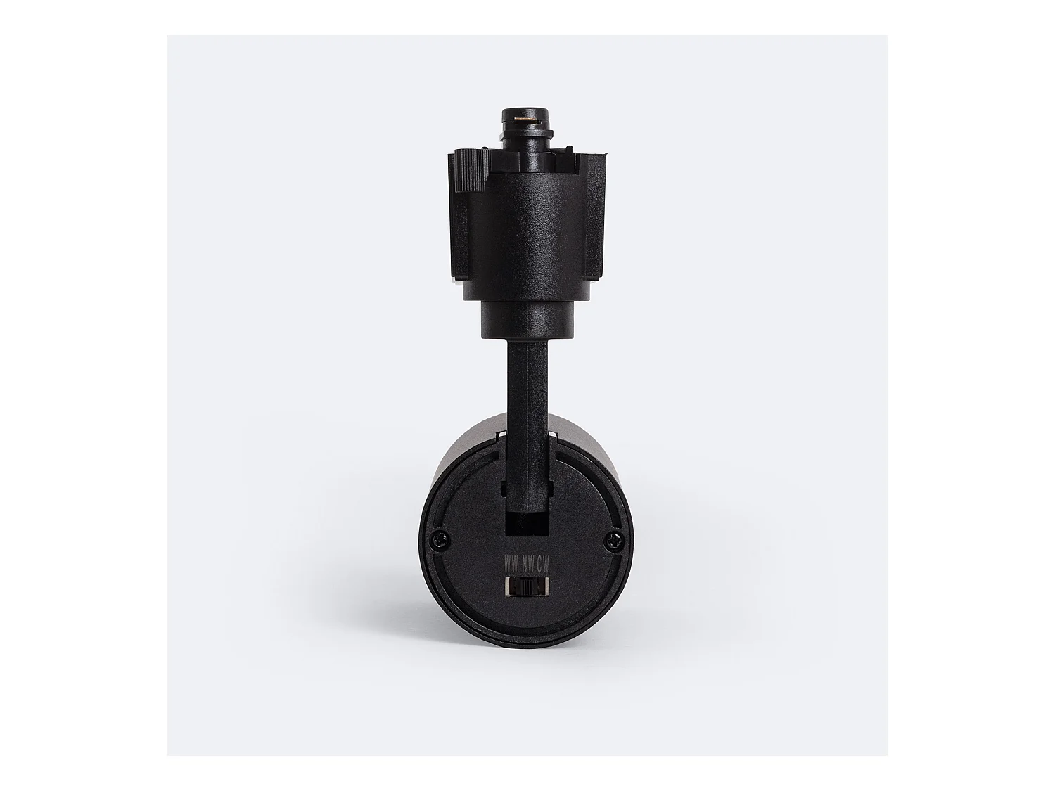 Spot LED sur Rail Monophasé 10W West CCT Sélectionnable Multi-Angle 15-60º Noir (4000K - 5000K - 6000K) Sélectionnable