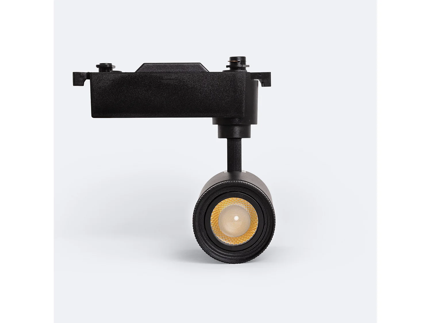 Spot LED sur Rail Monophasé 10W West CCT Sélectionnable Multi-Angle 15-60º Noir 4000K - 5000K - 6000K Sélectionnable