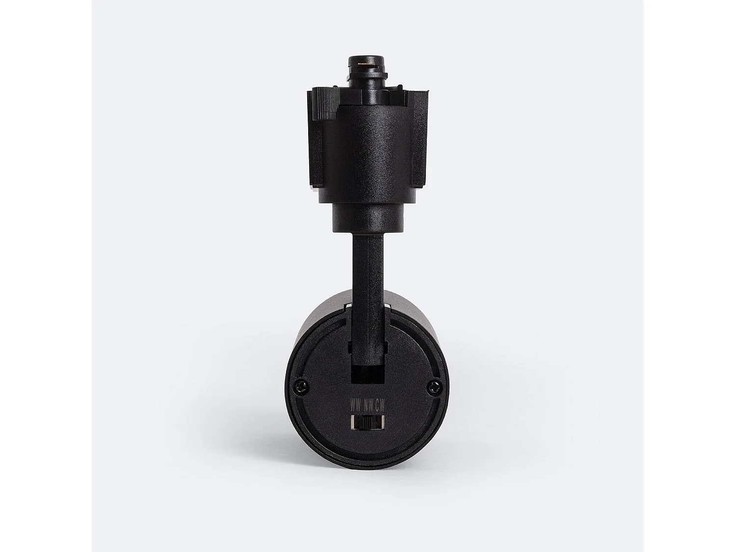 Spot LED sur Rail Monophasé 10W West CCT Sélectionnable Multi-Angle 15-60º Noir 4000K - 5000K - 6000K Sélectionnable