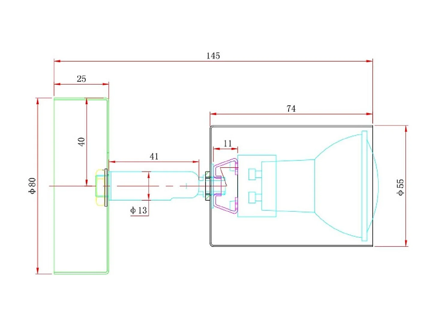 Lampada da Soffitto Circolare Orientabile Metallo 1 Lampada Whitstable Bronzo