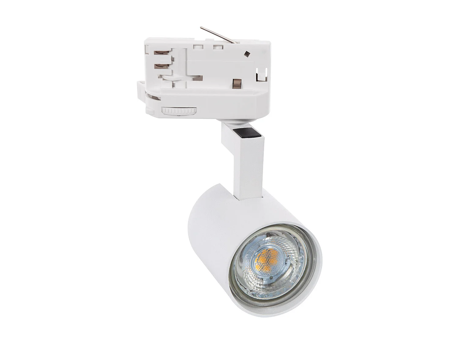 Spot à Douille sur Rail Triphasé Jiuk pour Ampoule GU10  Blanc