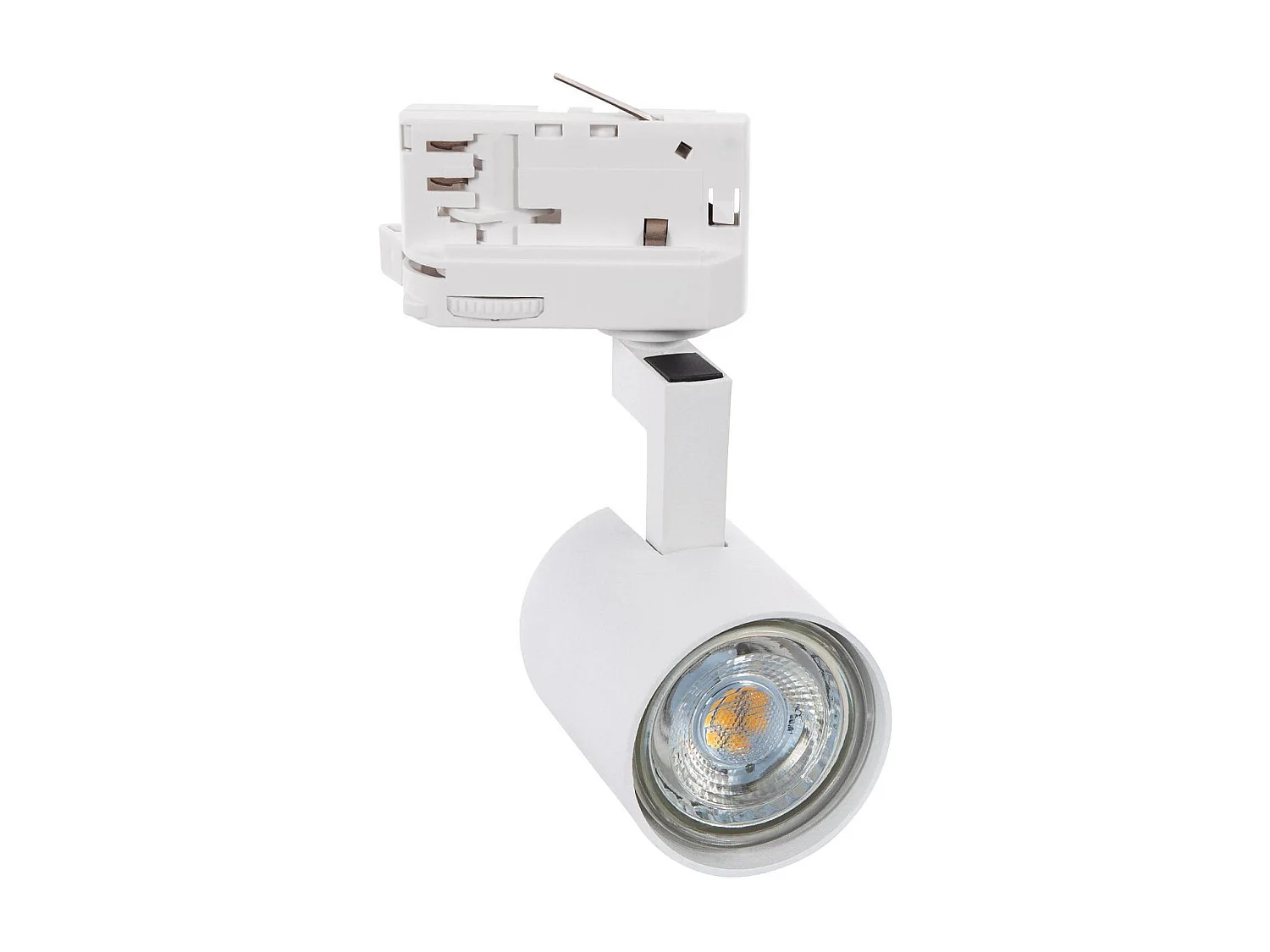Spot à Douille sur Rail Triphasé Jiuk pour Ampoule GU10  Blanc