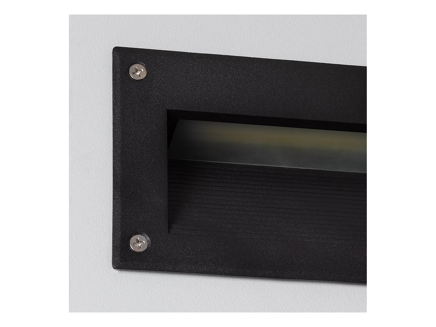 Segnapasso LED Mystic Finitura Nera 3W IP65 3000K Bianco Caldo