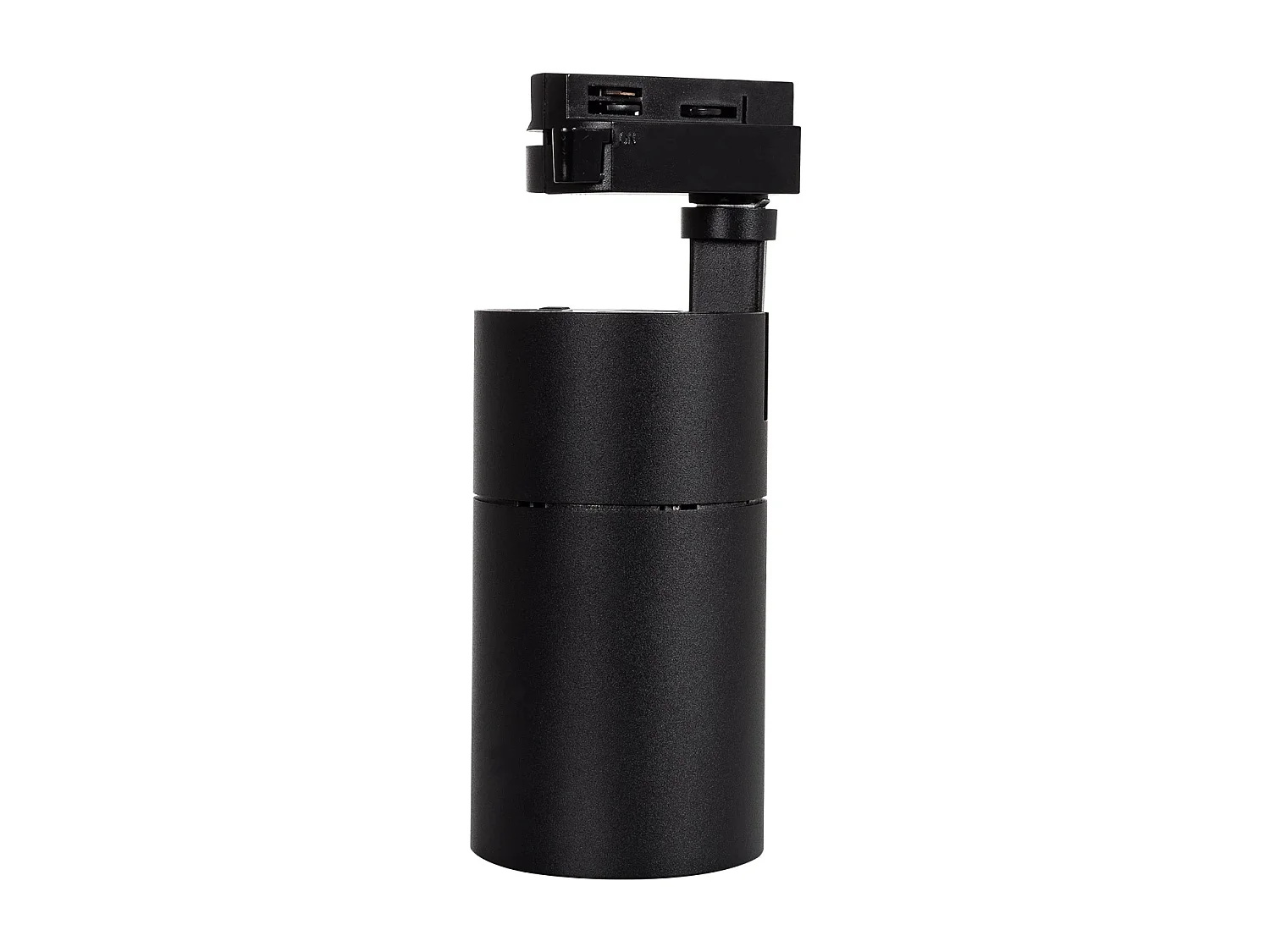 Spot LED sur Rail Monophasé 30W Mallet Dimmable Noir 4000K Blanc neutre
