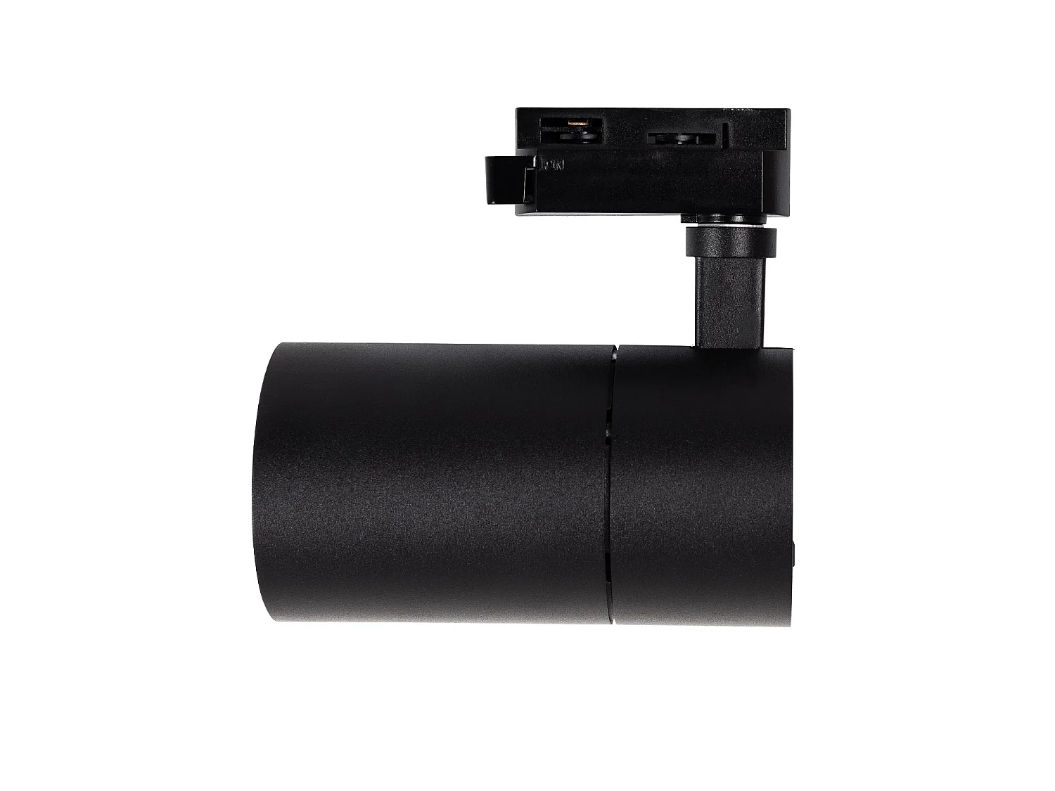 Spot LED sur Rail Monophasé 30W Mallet Dimmable Noir 4000K Blanc neutre