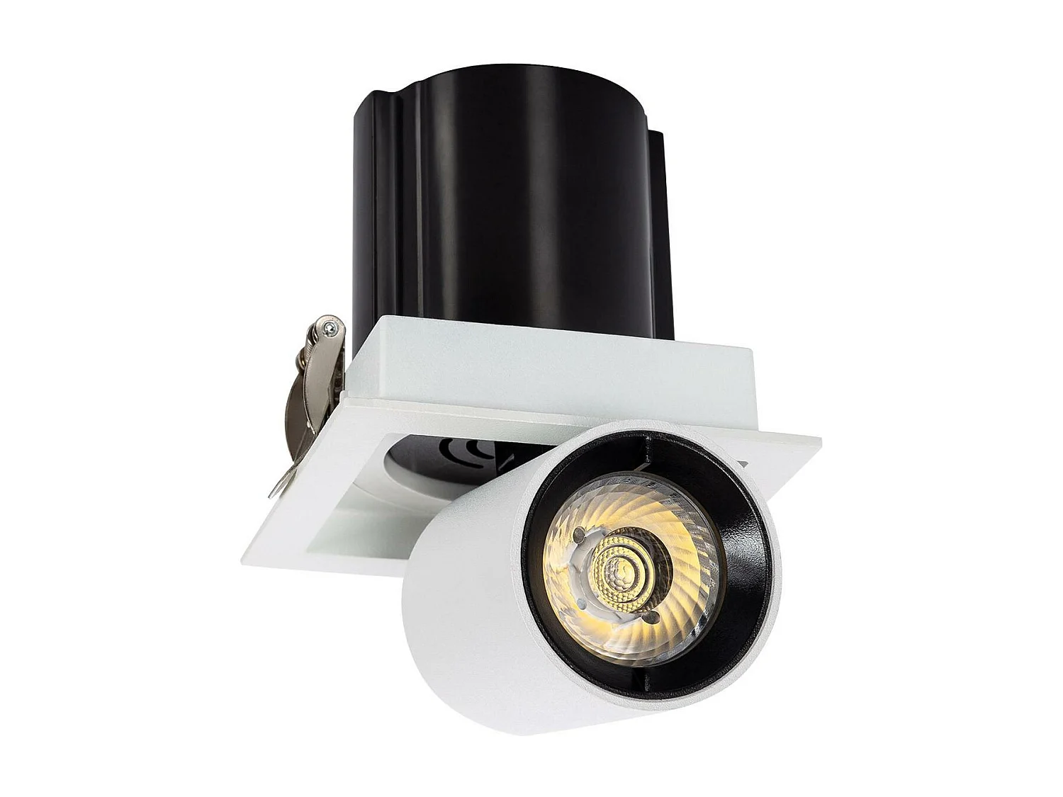 Spot Downlight LED 12W Carrée Amovible LIFUD Coupe 80x80 mm Blanc Froid  6000K