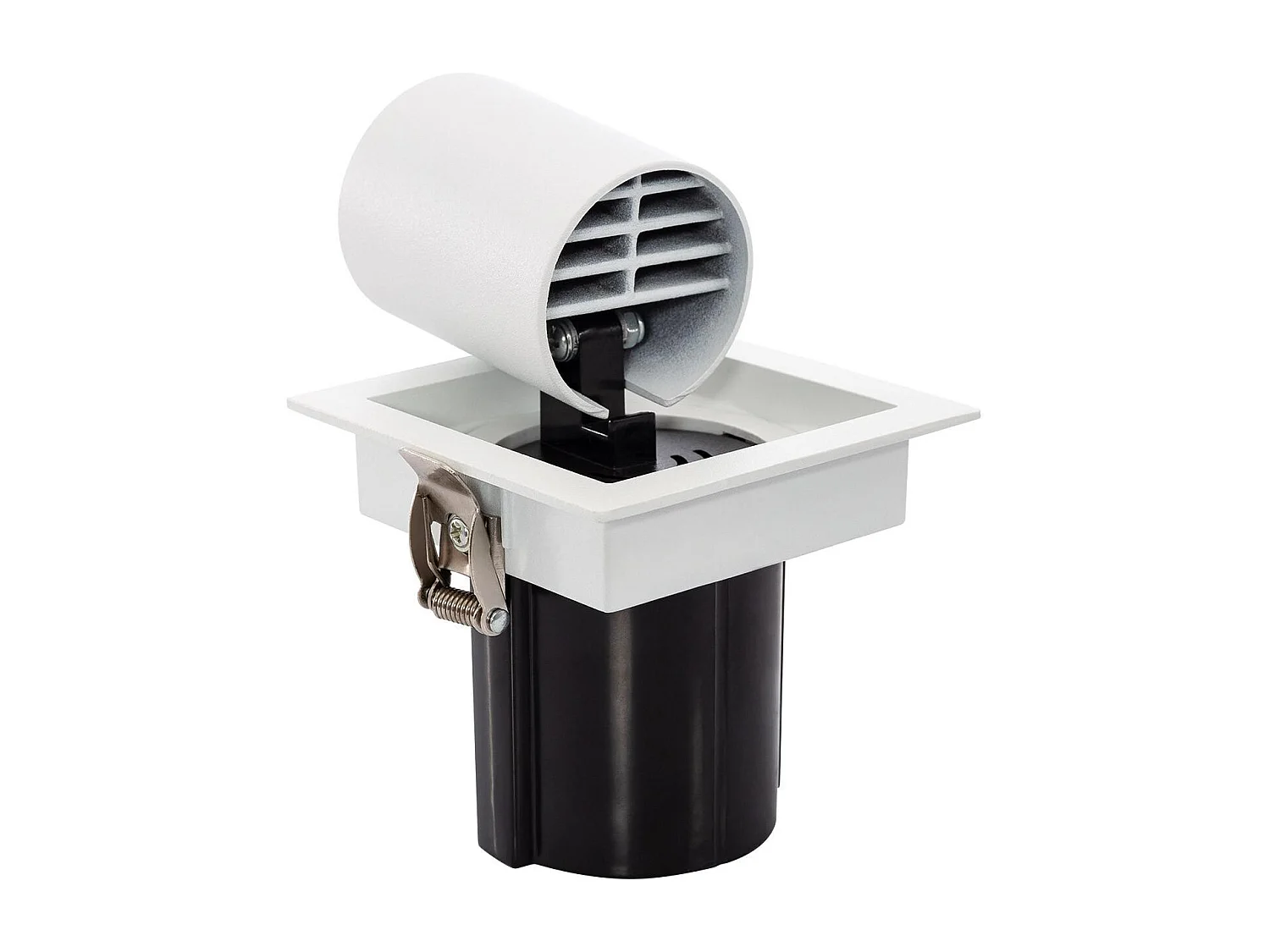 Spot Downlight LED 12W Carrée Amovible LIFUD Coupe 80x80 mm Blanc Froid  6000K